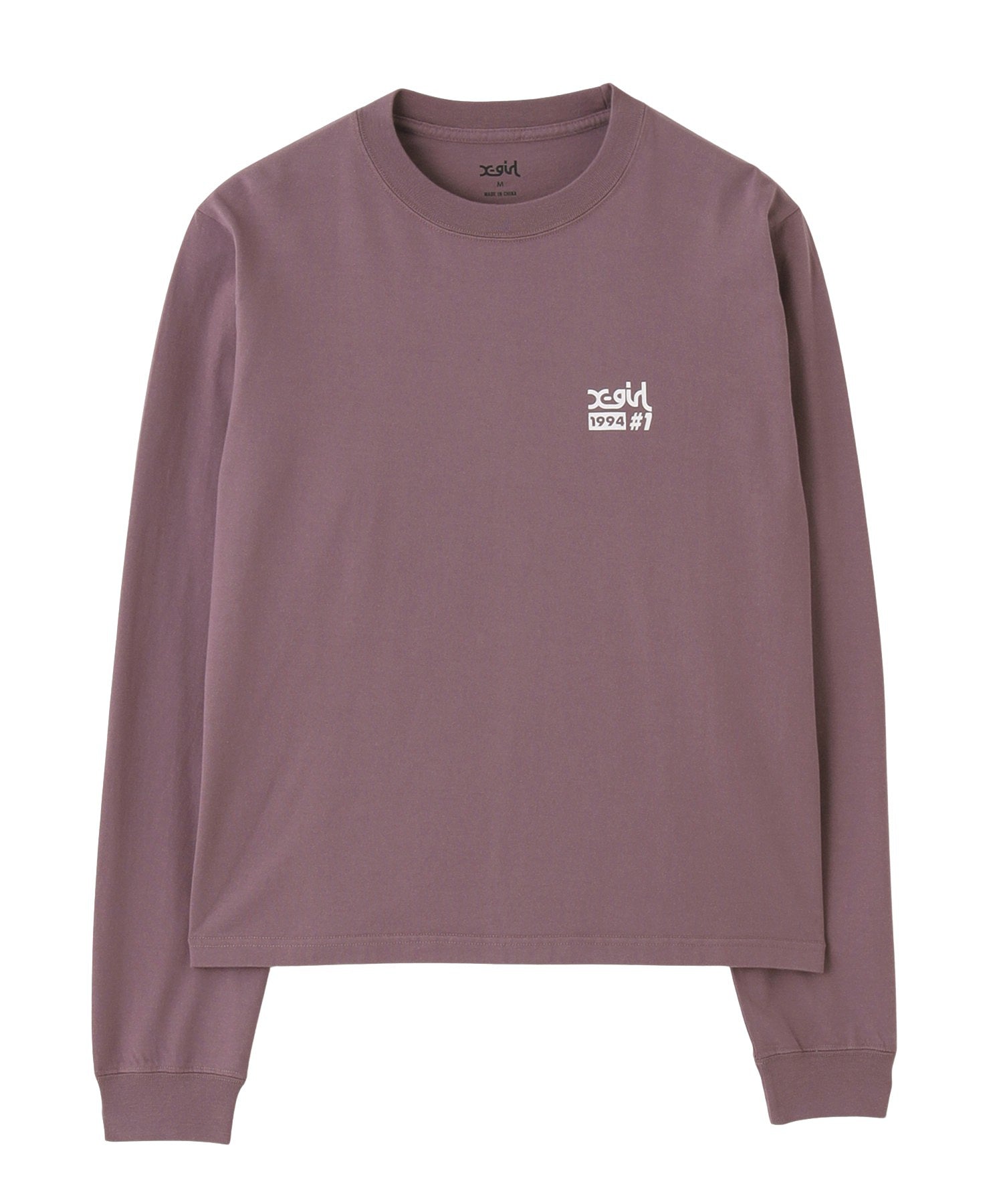 NUMBER ONE BOX LOGO L/S TEE