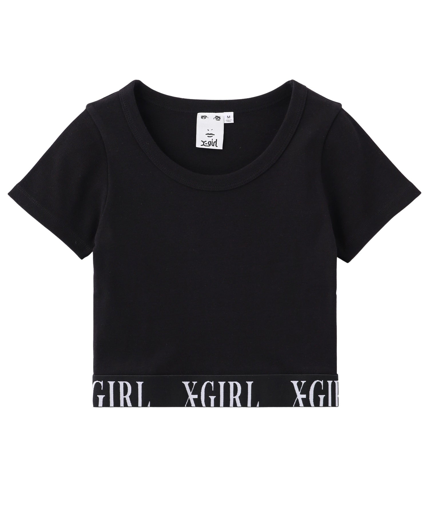 LOGO JACQUARD HEM S/S TEE