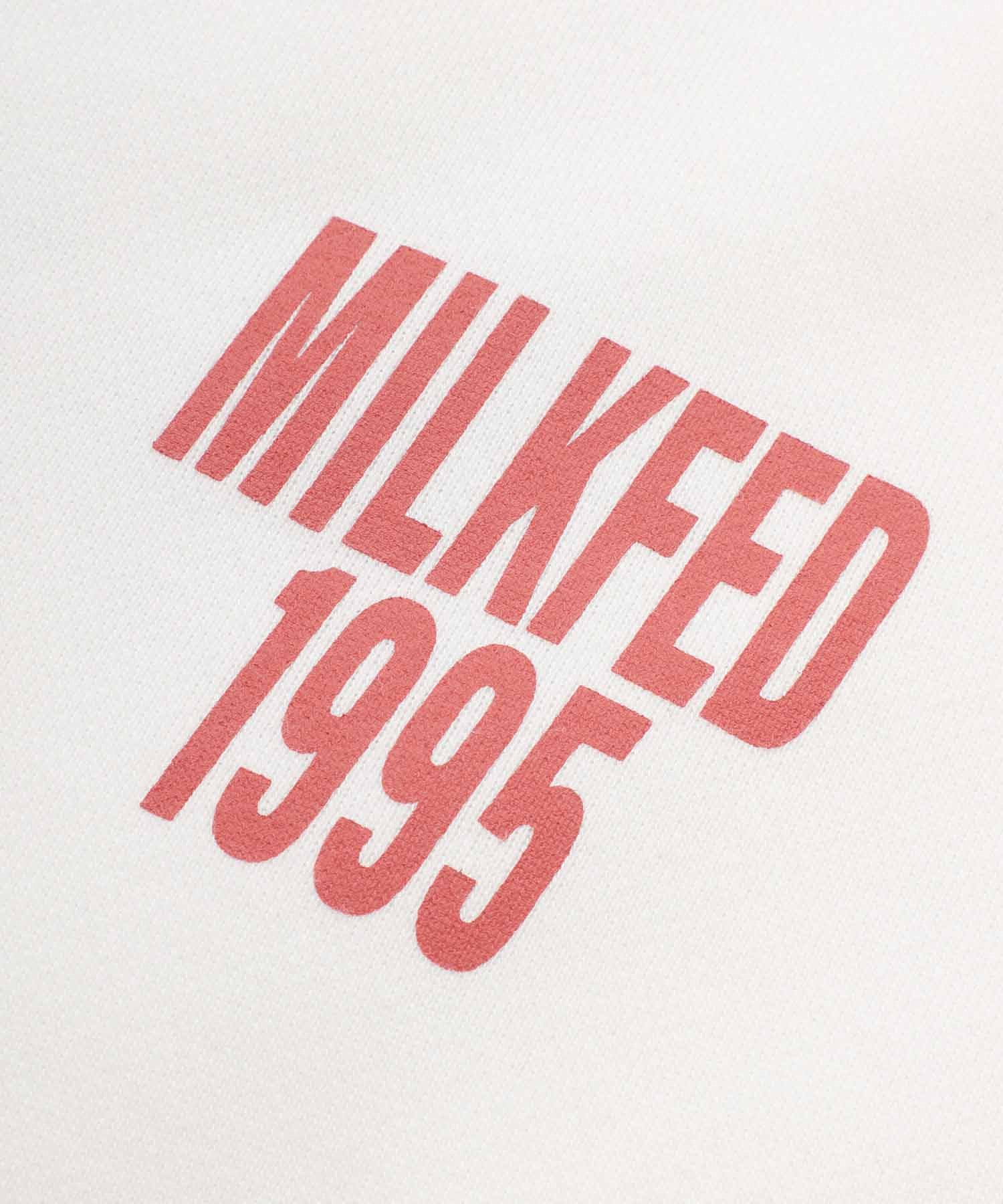 LAYERED LOGO CREWNECK SWEATSHIRT MILKFED.