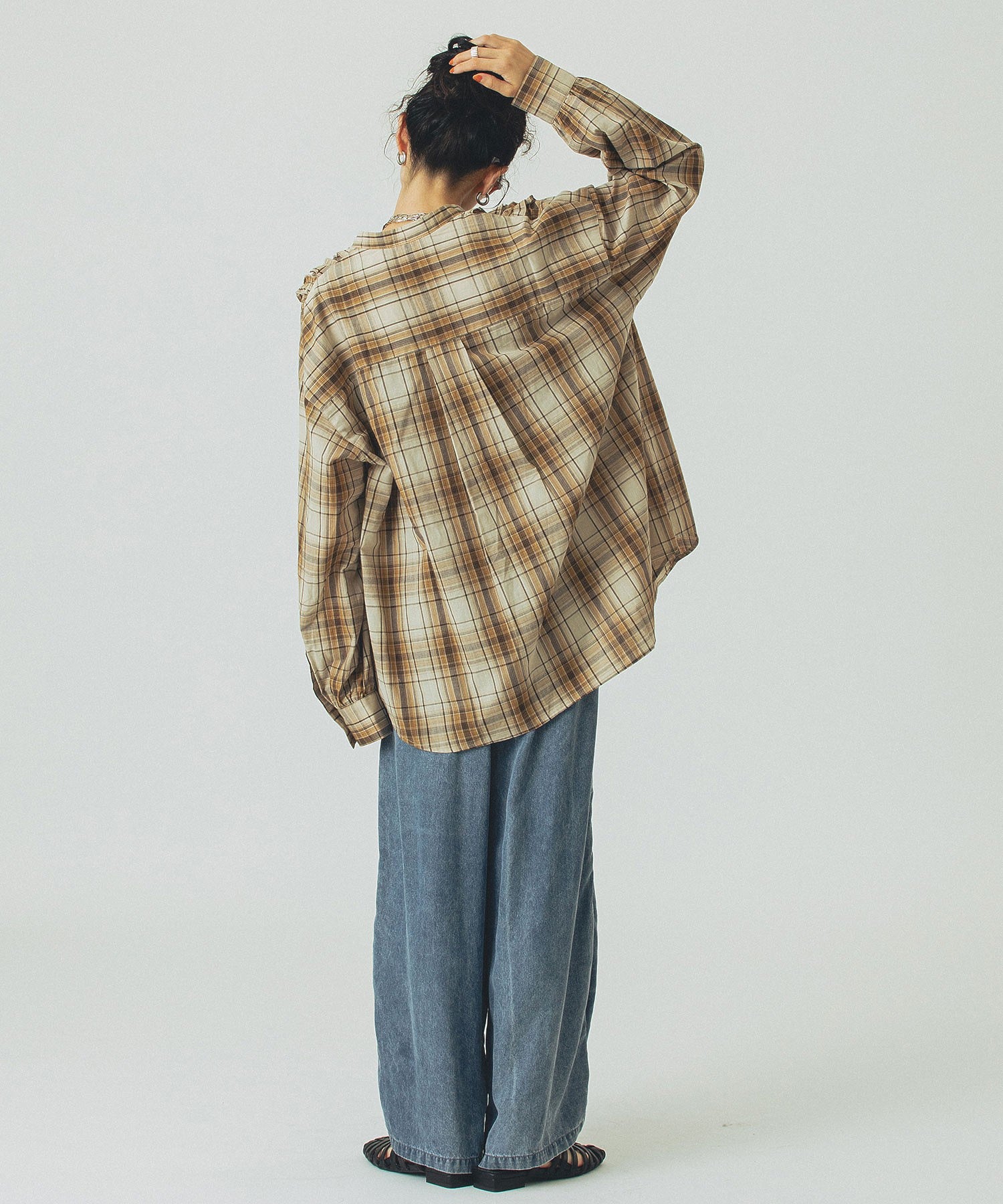 model:161cm 着用サイズ:ONE SIZE