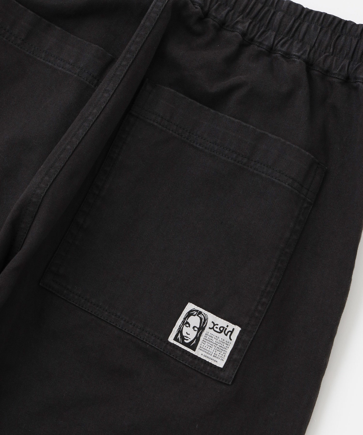 FACE LABEL LOOSE FIT EASY PANTS