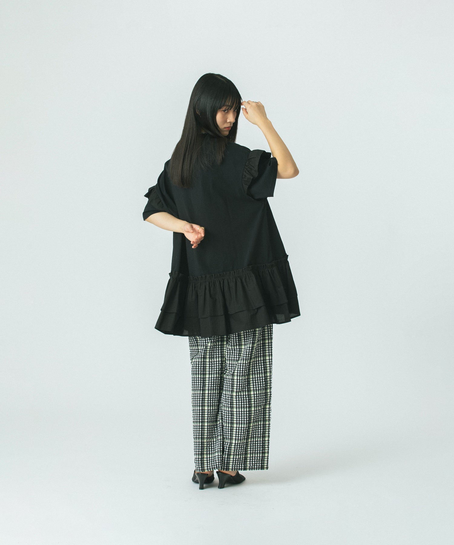 REMAKE RUFFLE TOPS