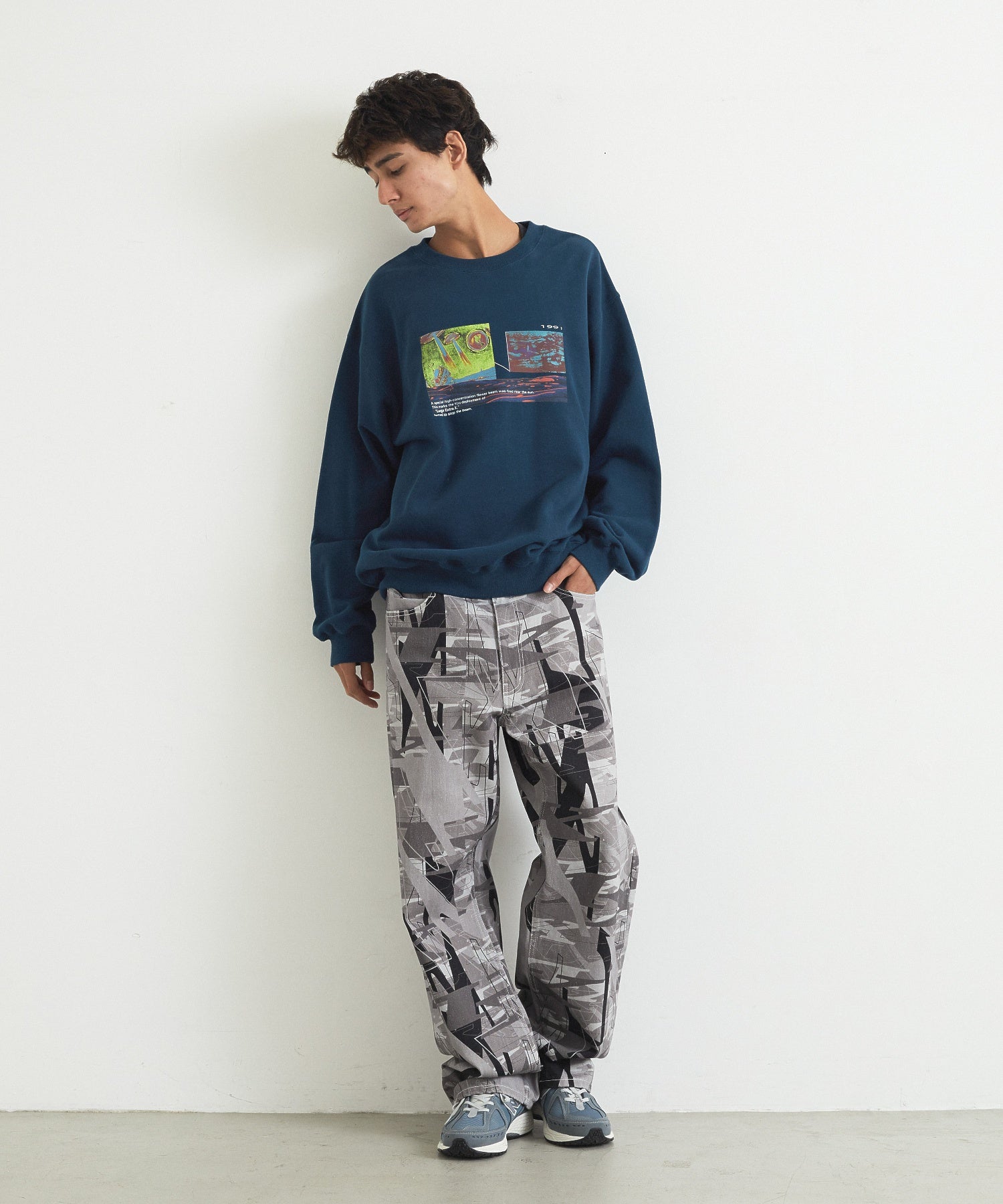 HIGH CONCENTRATION CREWNECK SWEATSHIRT