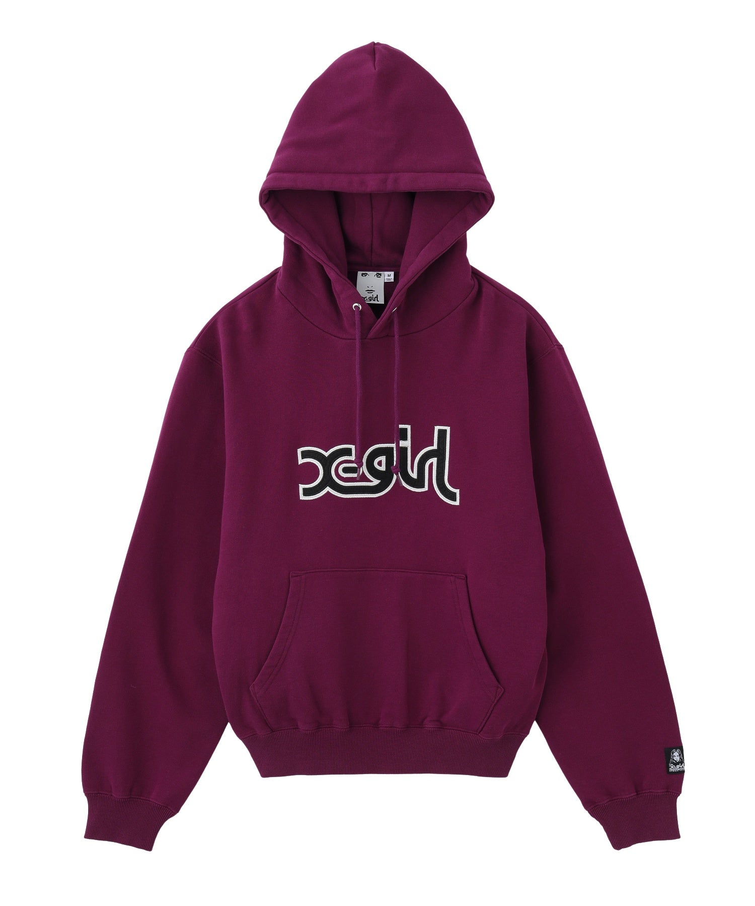 MILLS LOGO LAYERED PATCH SWEAT HOODIE