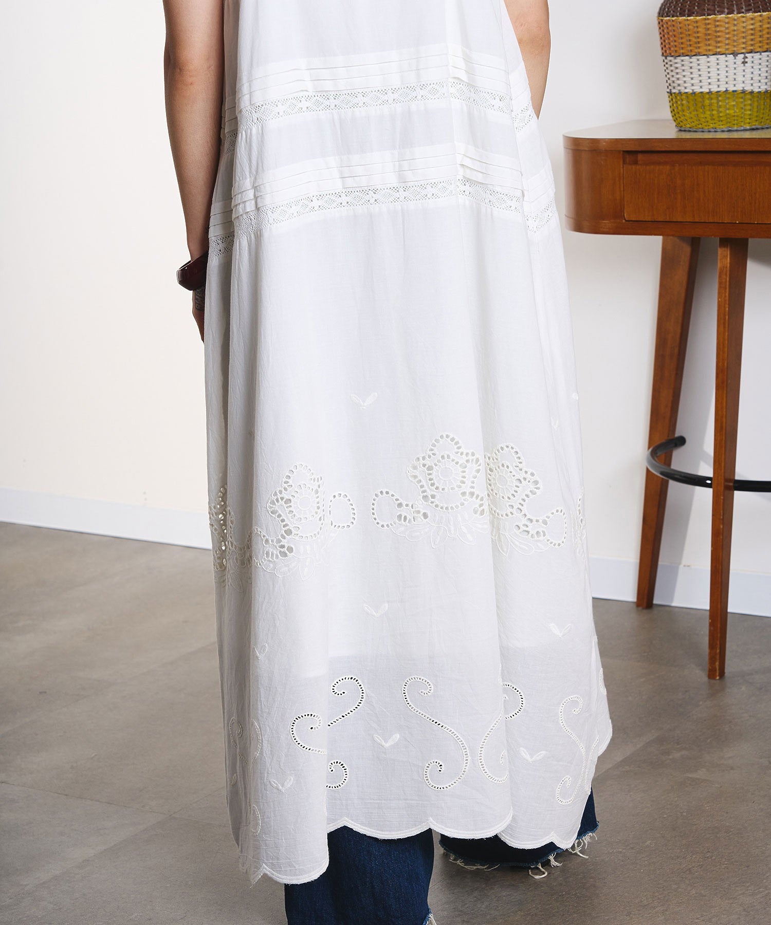 HLAADA for ROSEBUD/SCHIFFLI CAMI DRESS