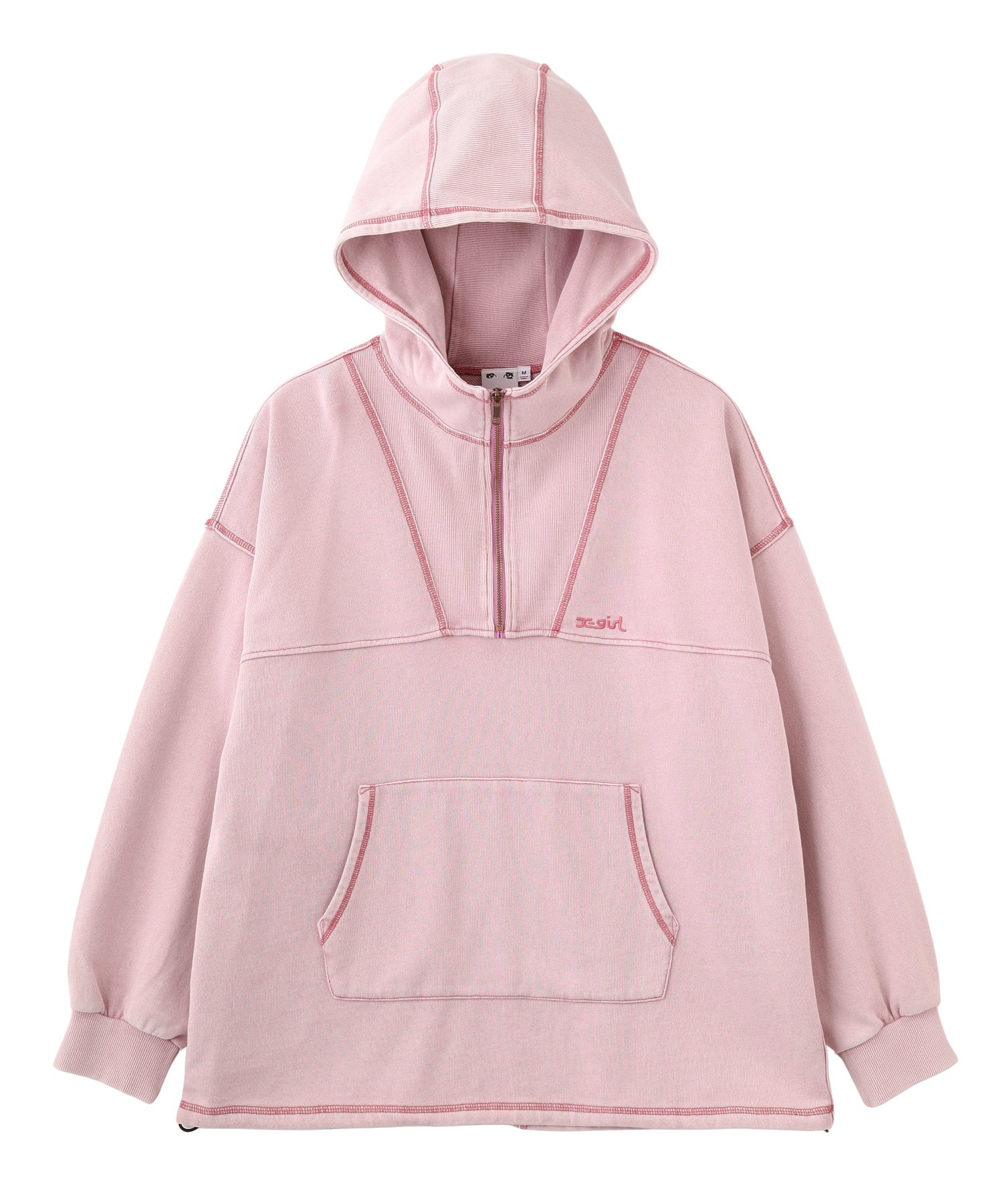 BLEACHED ANORAK SWEAT TOP