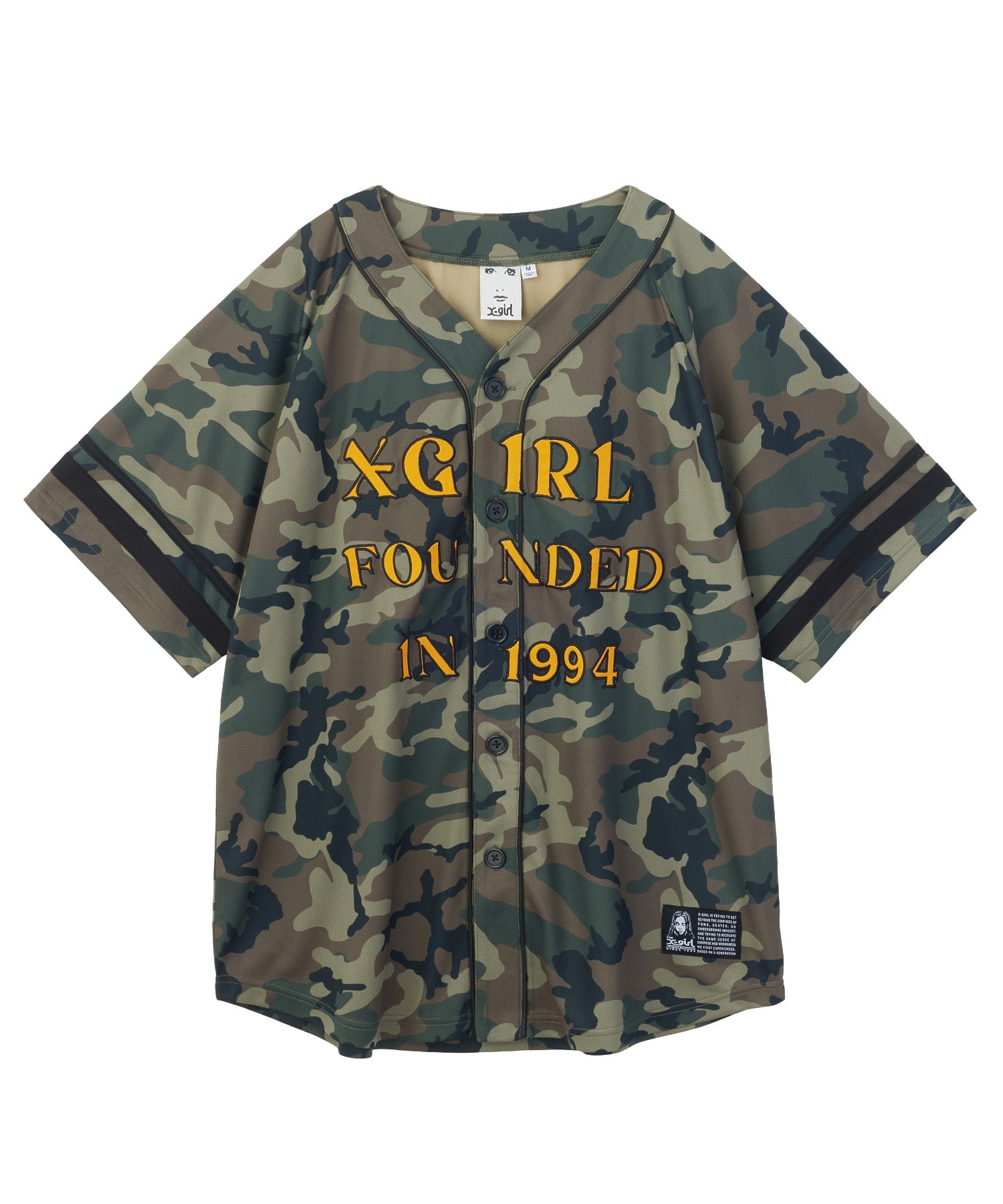 LOGO PATCH BASEBALL SHIRT