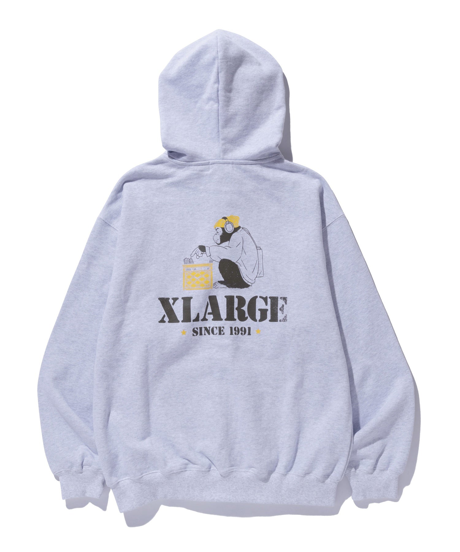 CRATE DIGGER ZIP HOODED SWEATSHIRT