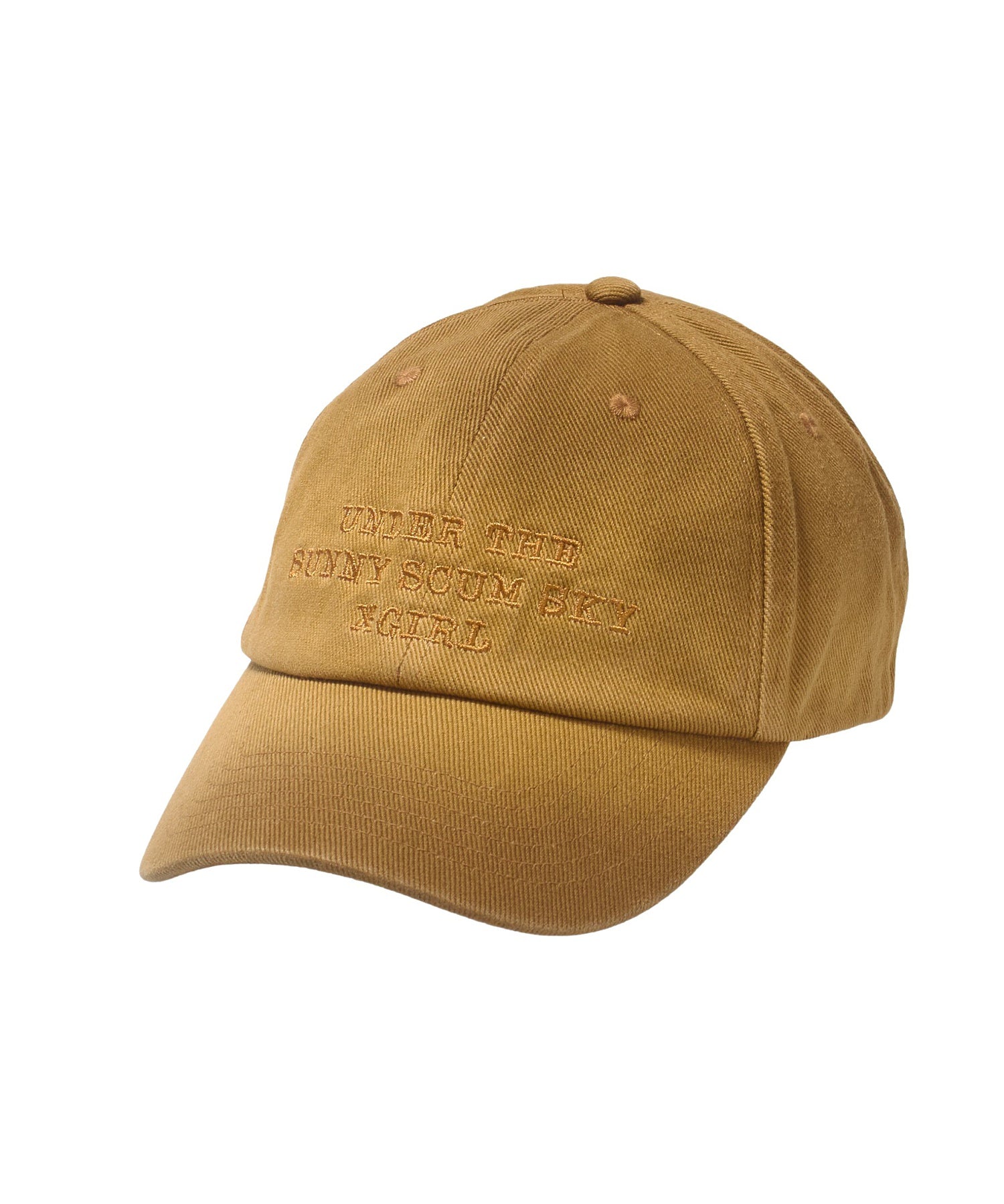 FADED FACE LABEL 6PANEL CAP