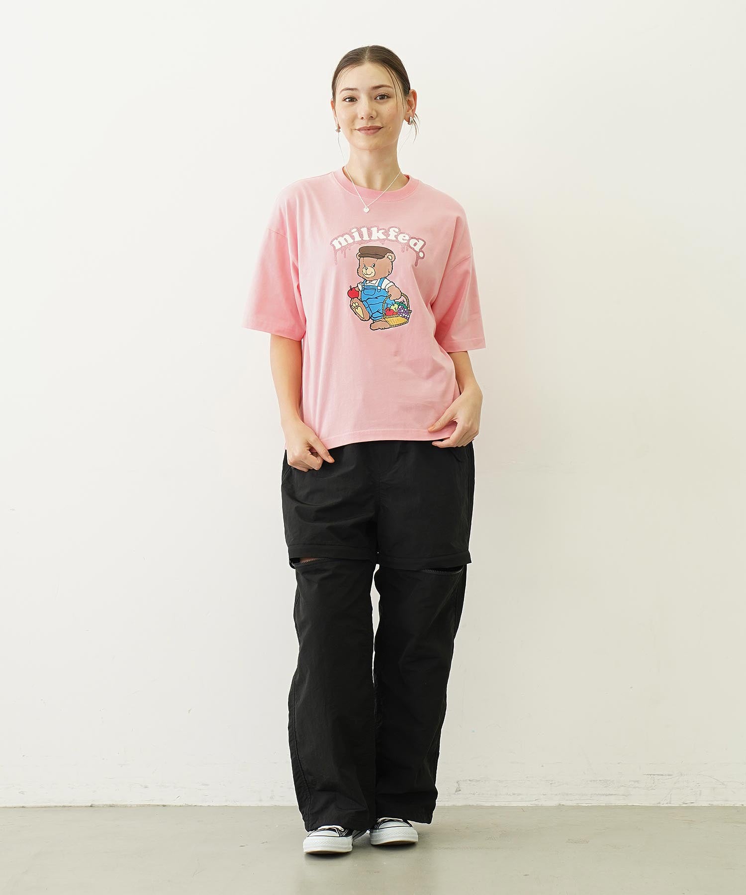 GLITTER BEAR FRUIT WIDE S/S TEE