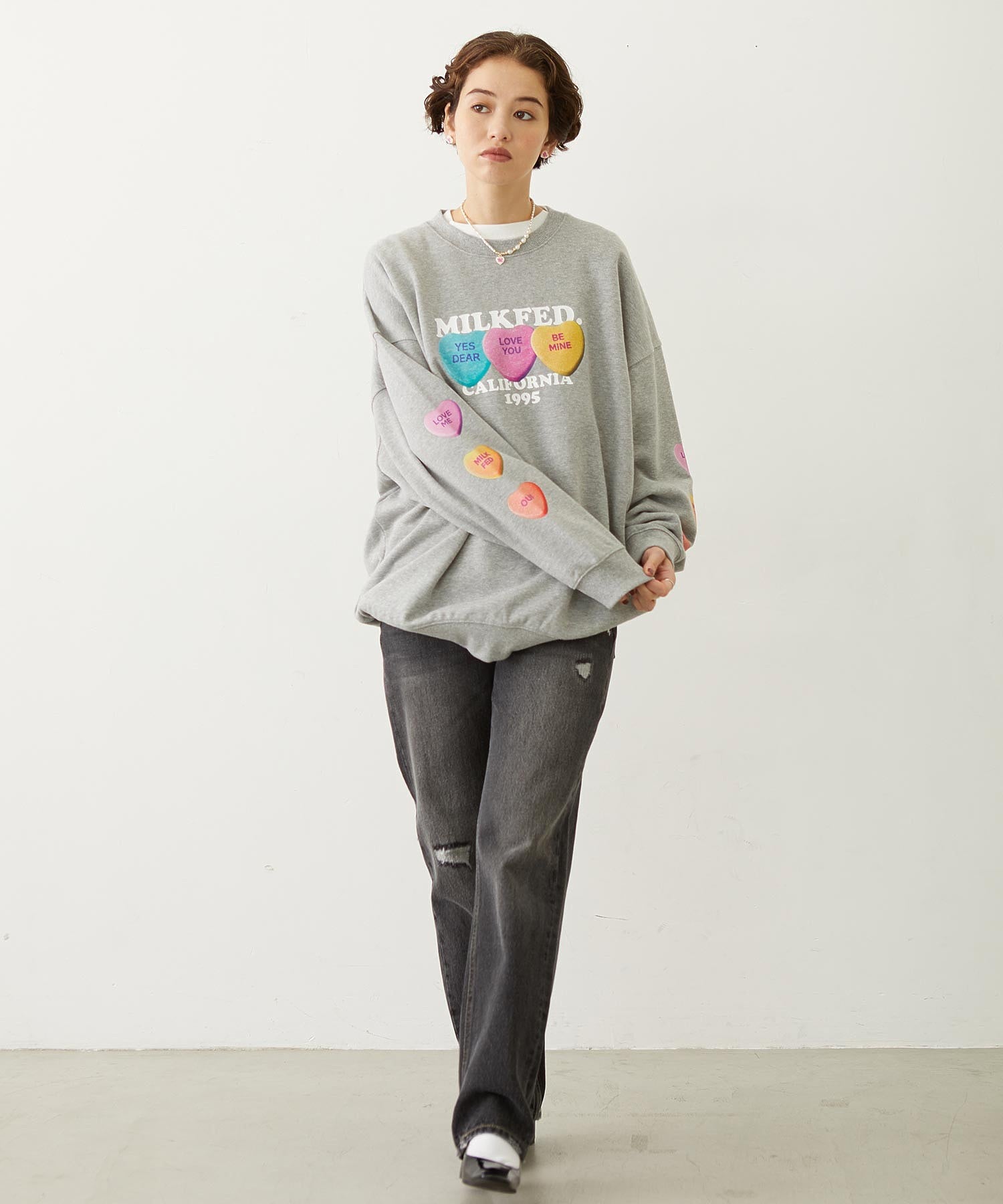 SWEETHEARTS CANDY SWEAT TOP
