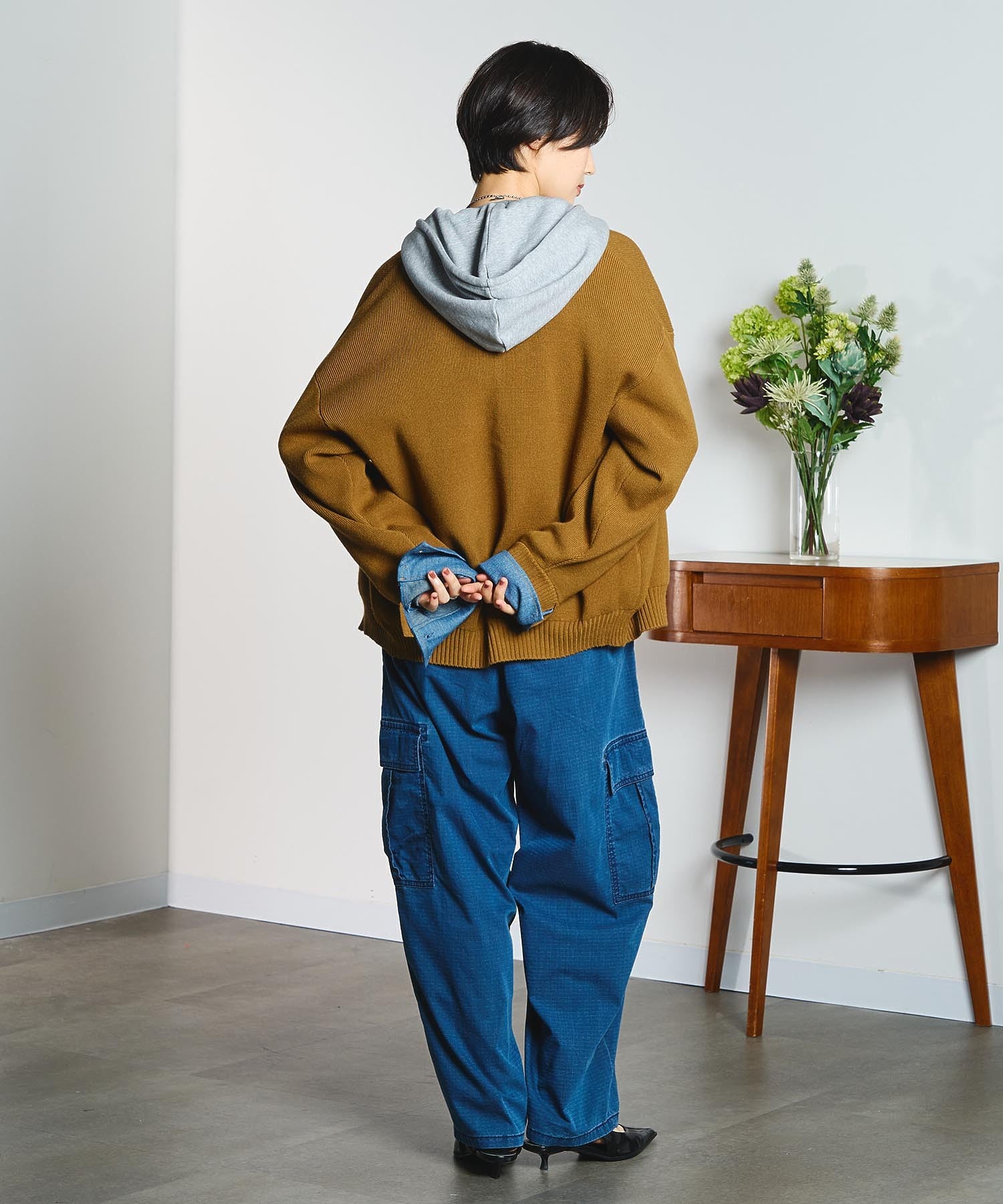 model:166cm 着用サイズS