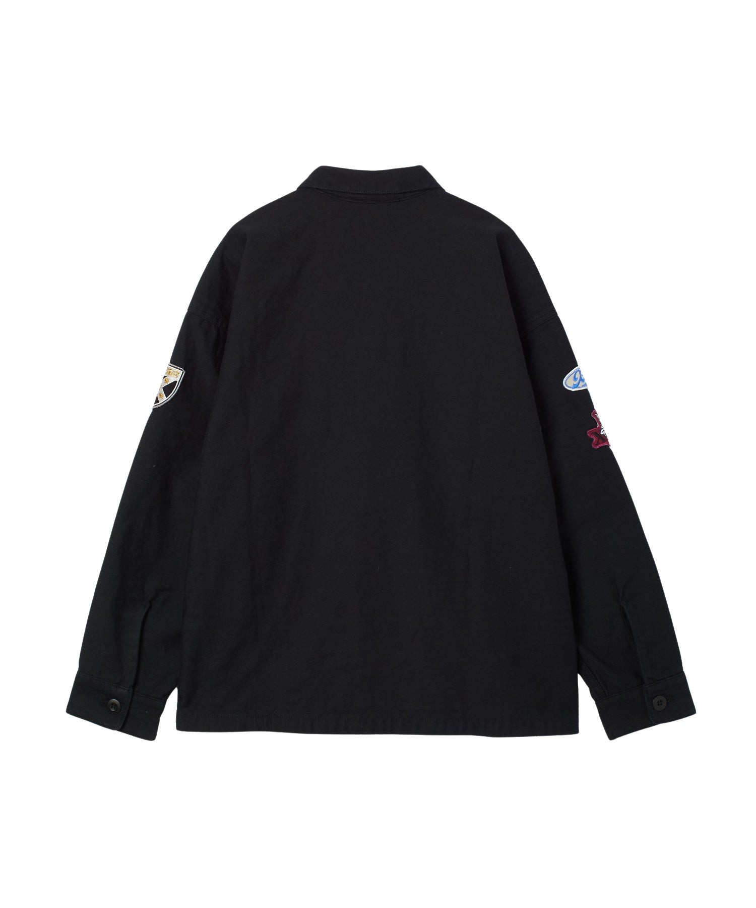 VARIOUS PATCHED MILITARY SHIRT