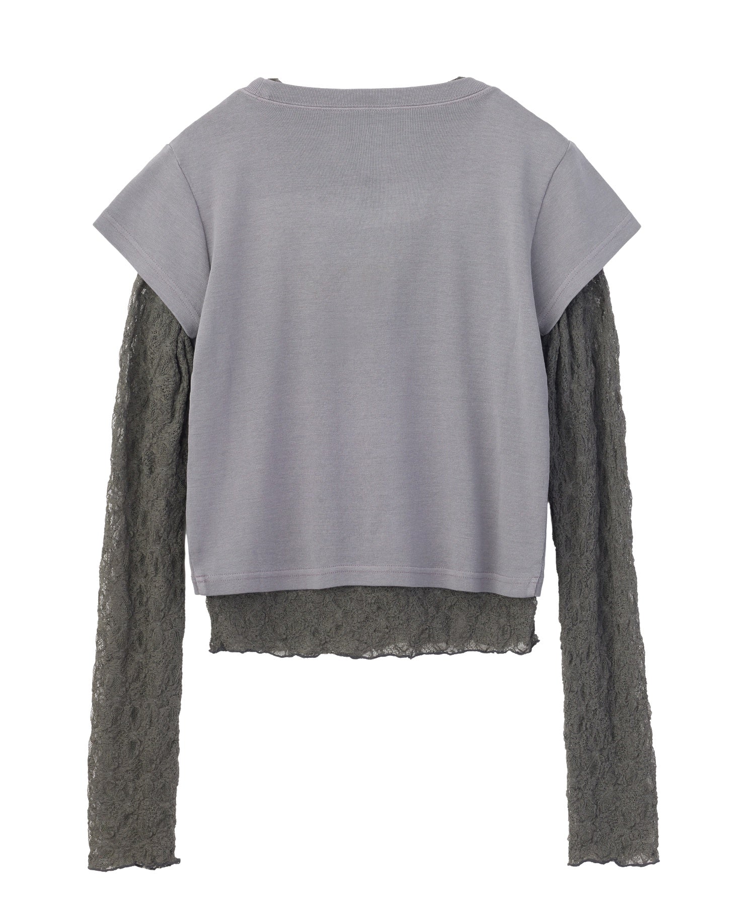 FADED 2P SET LAYERED TOP