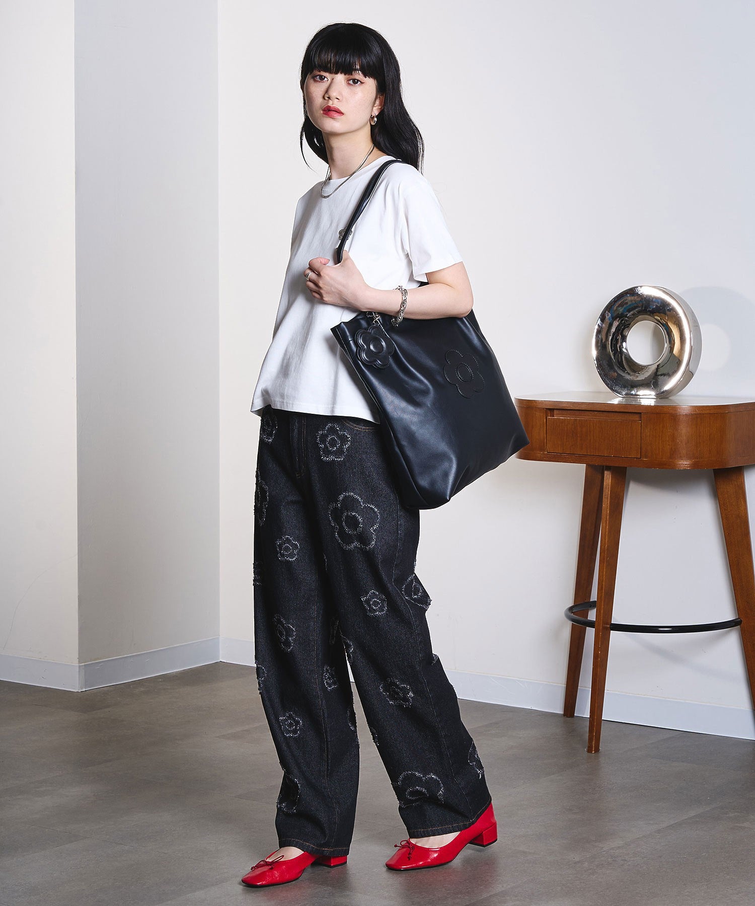 model:163cm 着用サイズ:ONE SIZE