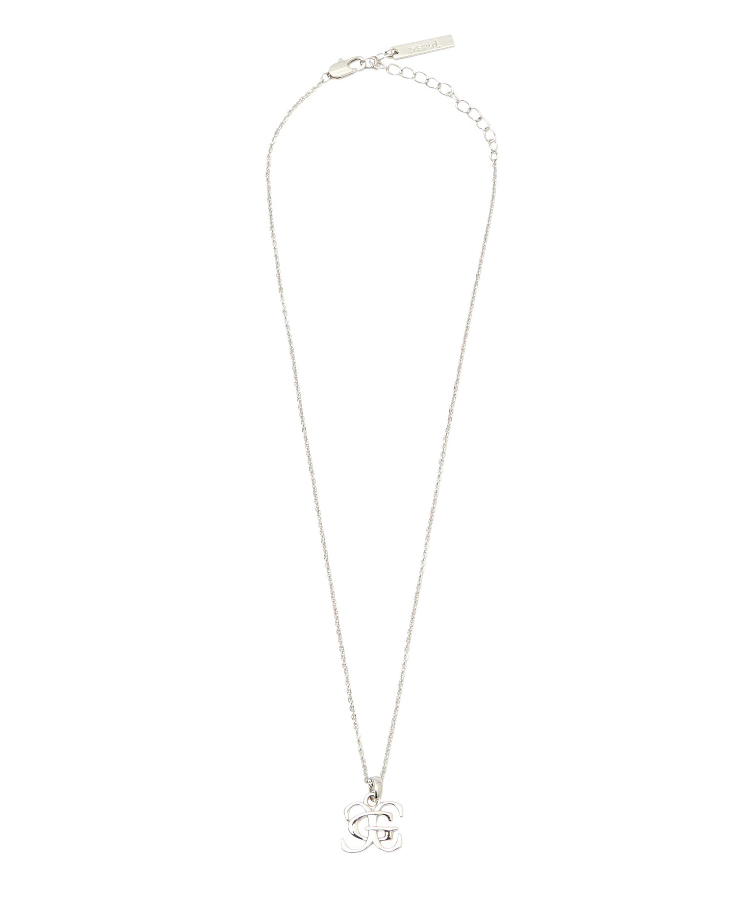 XG EMBLEM CHARM NECKLACE