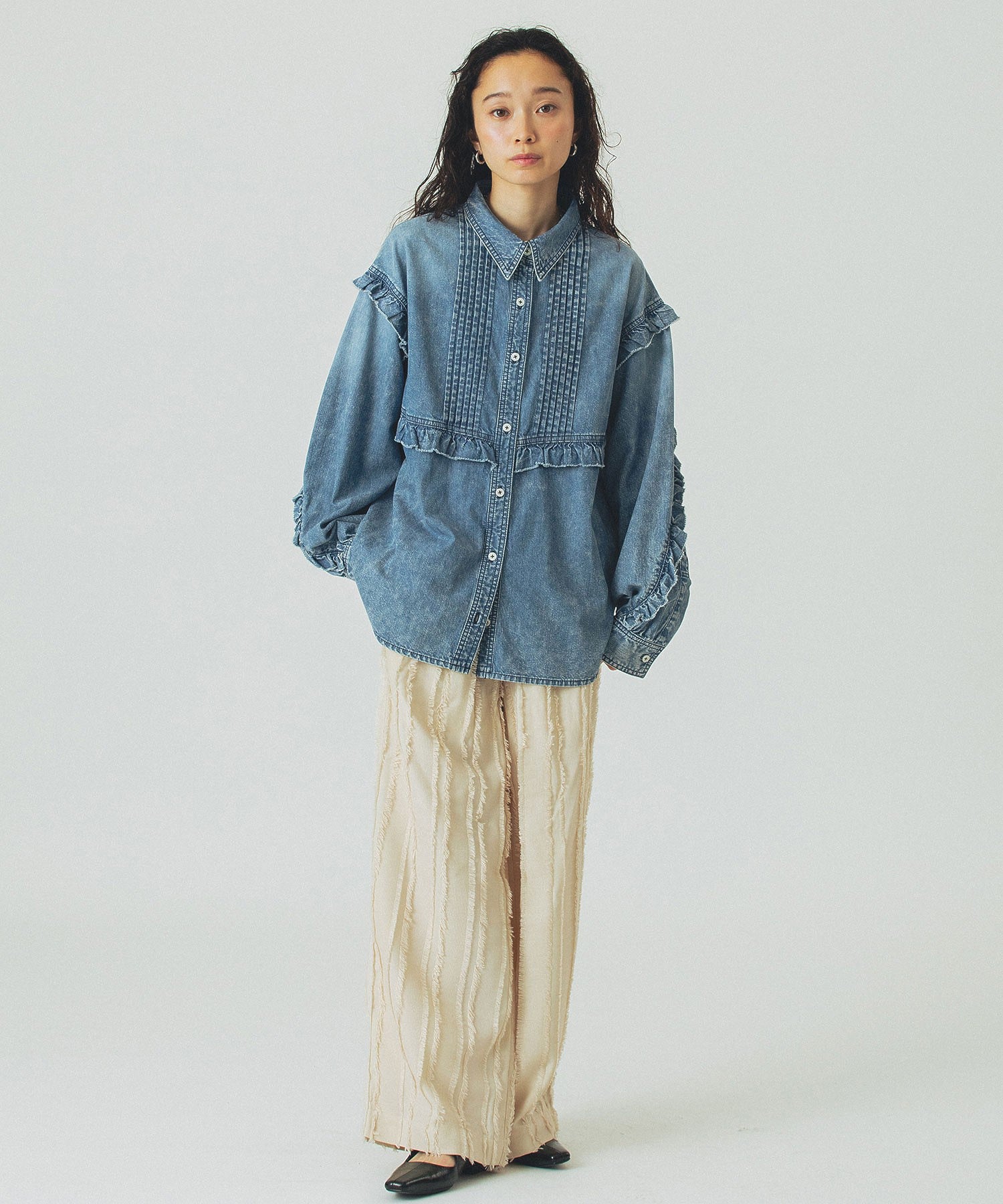 model:161cm 着用サイズ:ONE SIZE