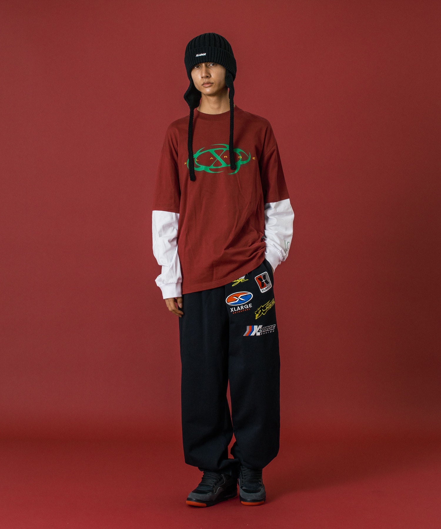EARFLAP KNIT CAP