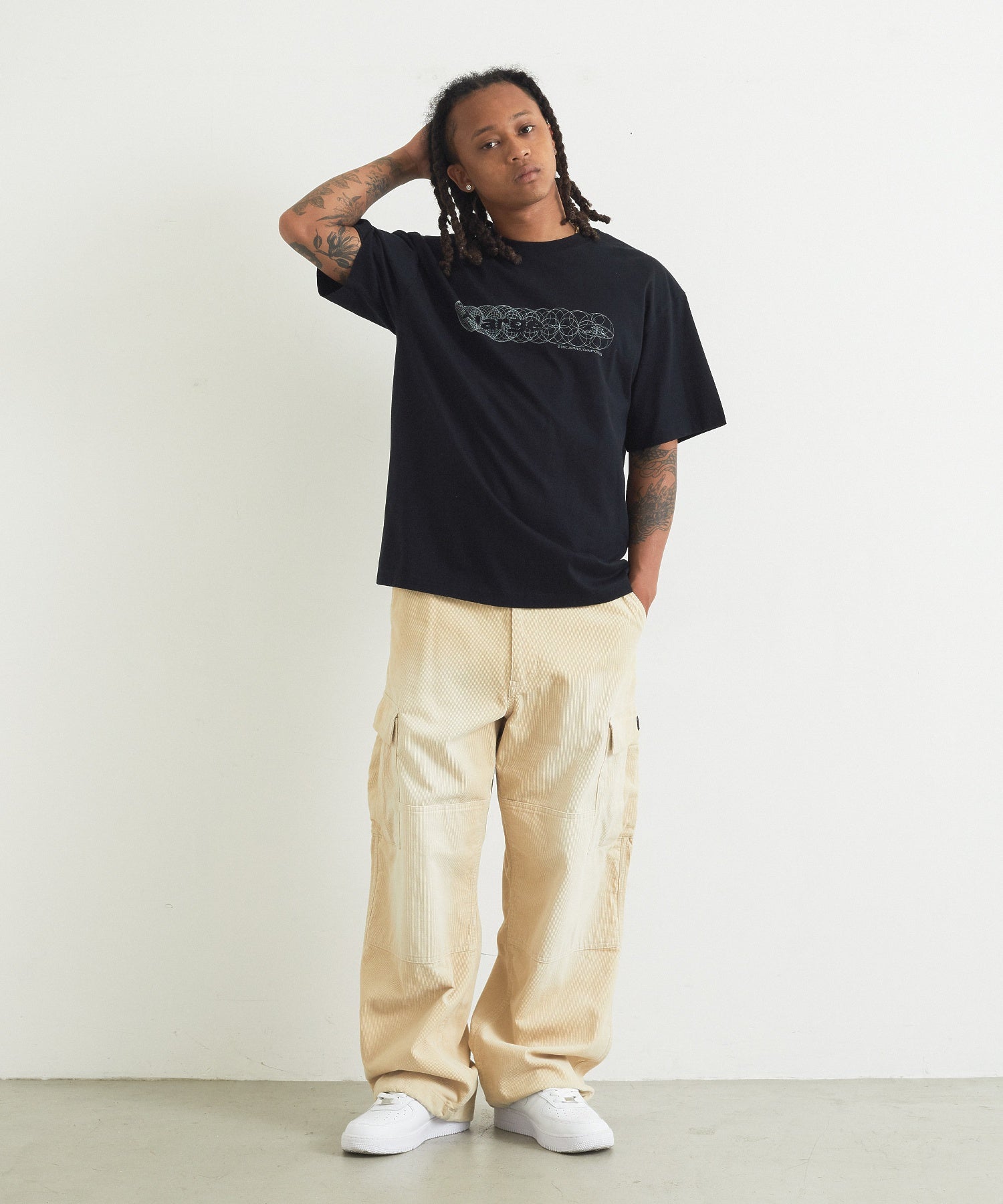 XLARGE×DMC S/S TEE