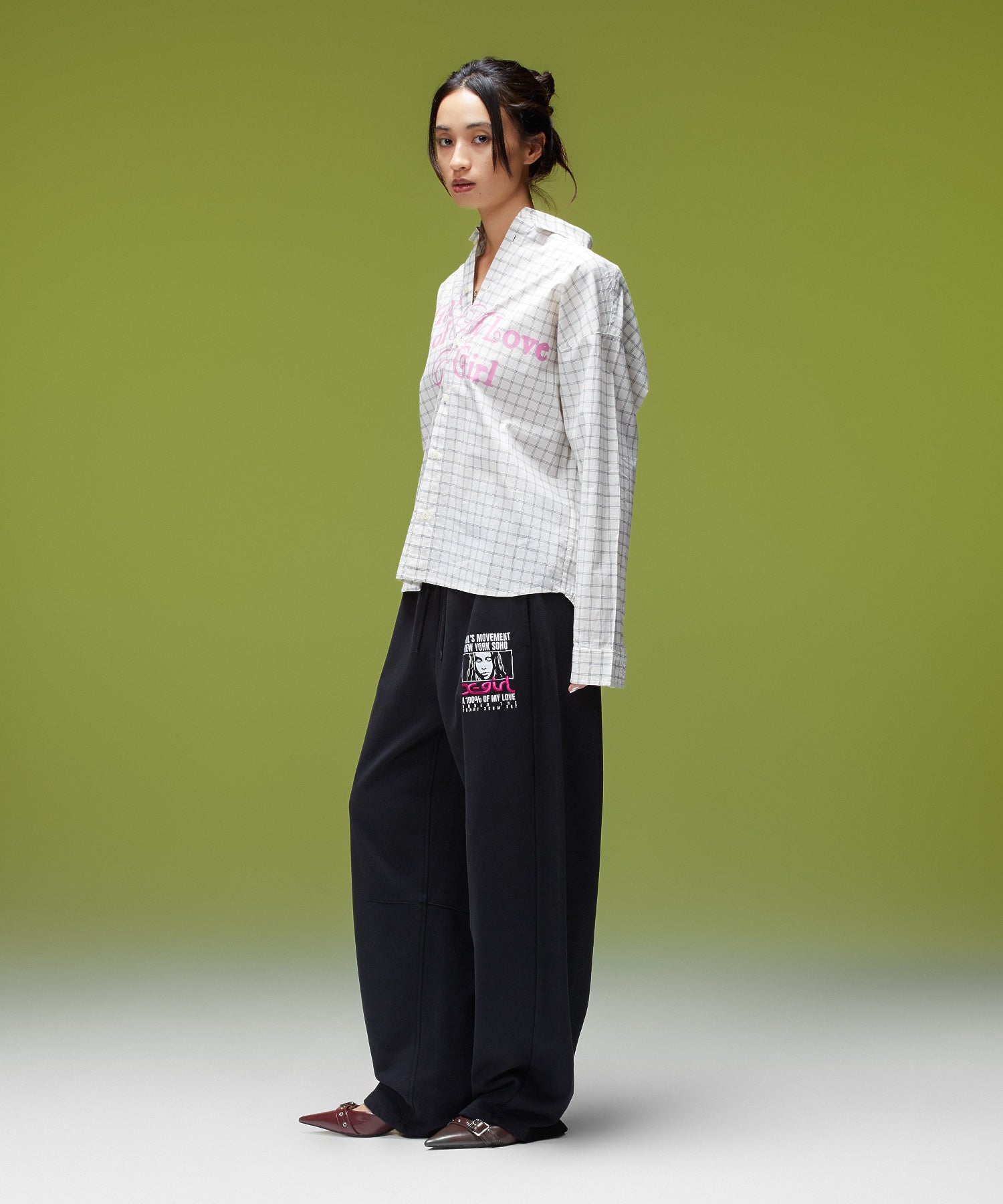 FACE BOX AND MESSAGE SWEATPANTS