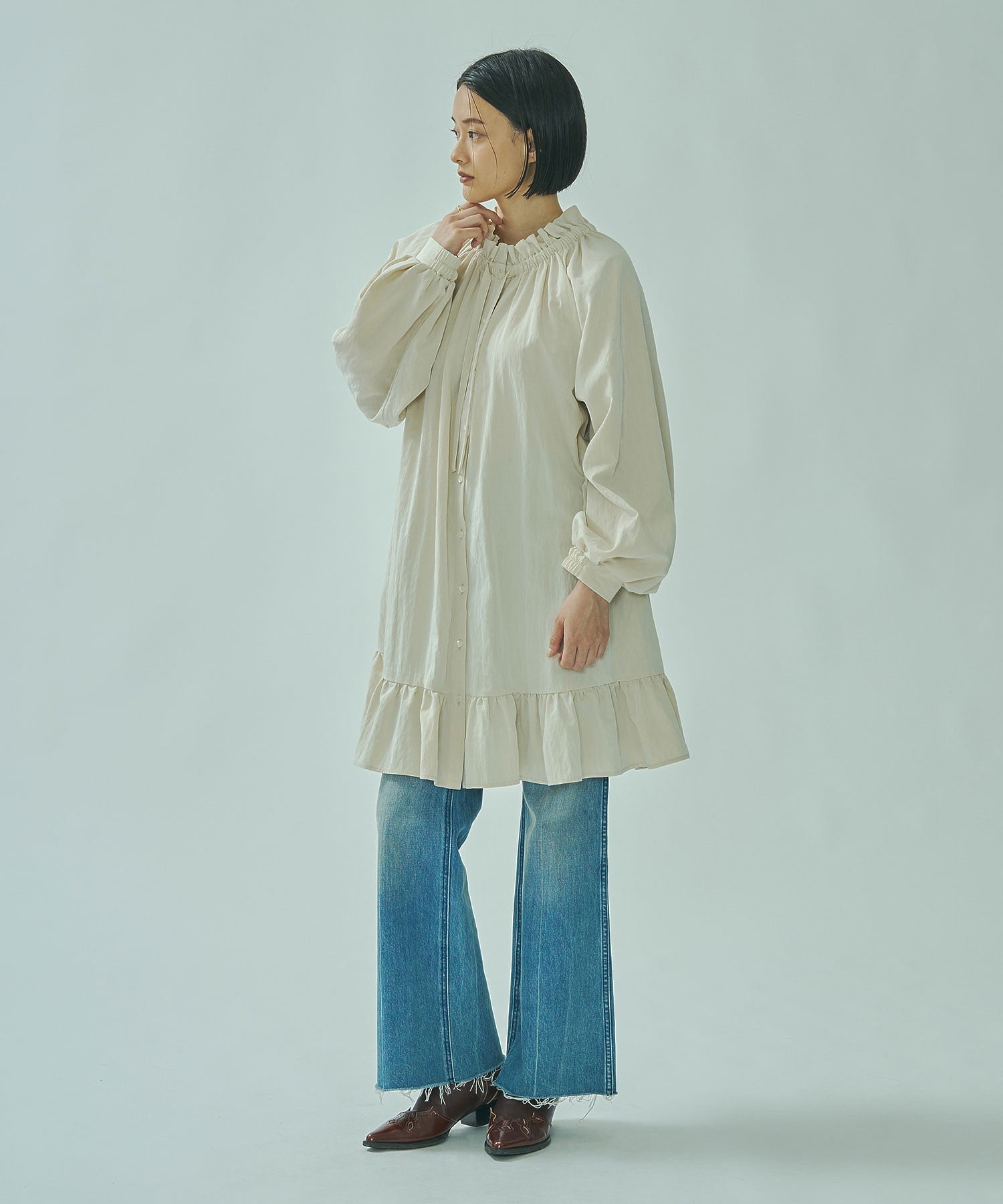 model:163cm 着用サイズ:ONE SIZE