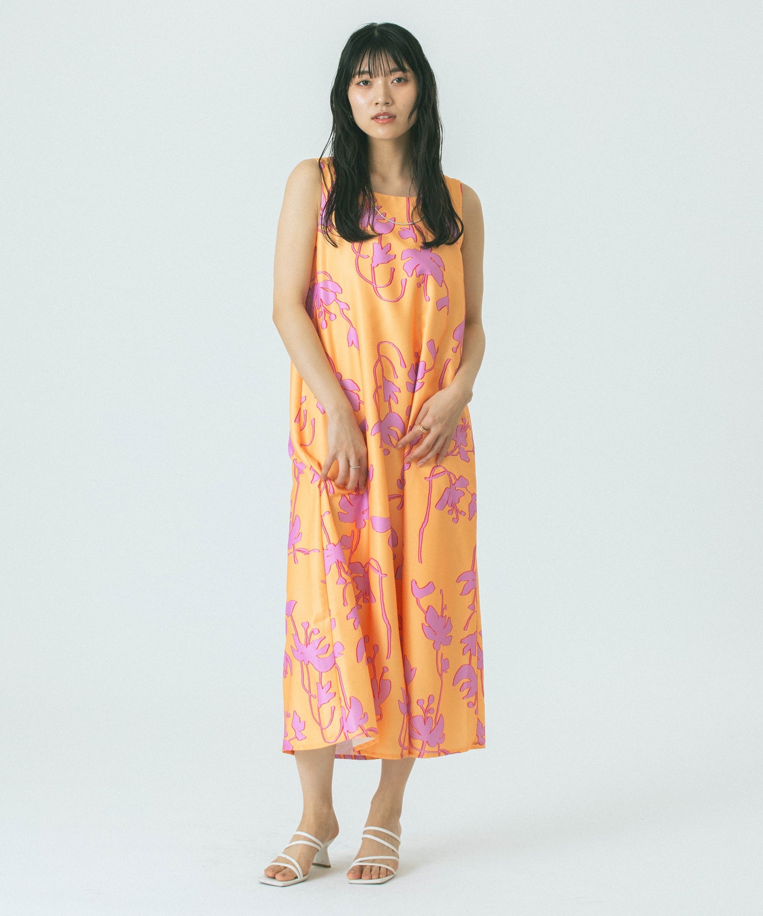 FLOWER PRINT DRESS