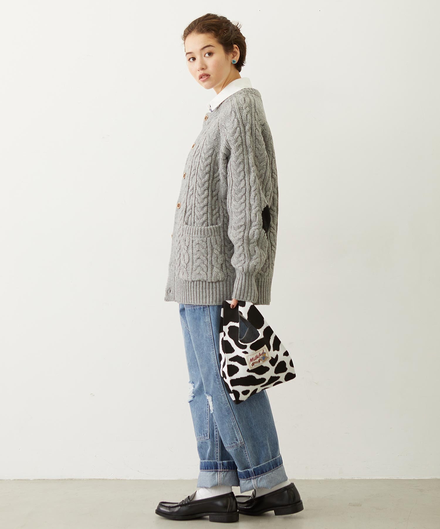 JACQUARD PATTERN BAG