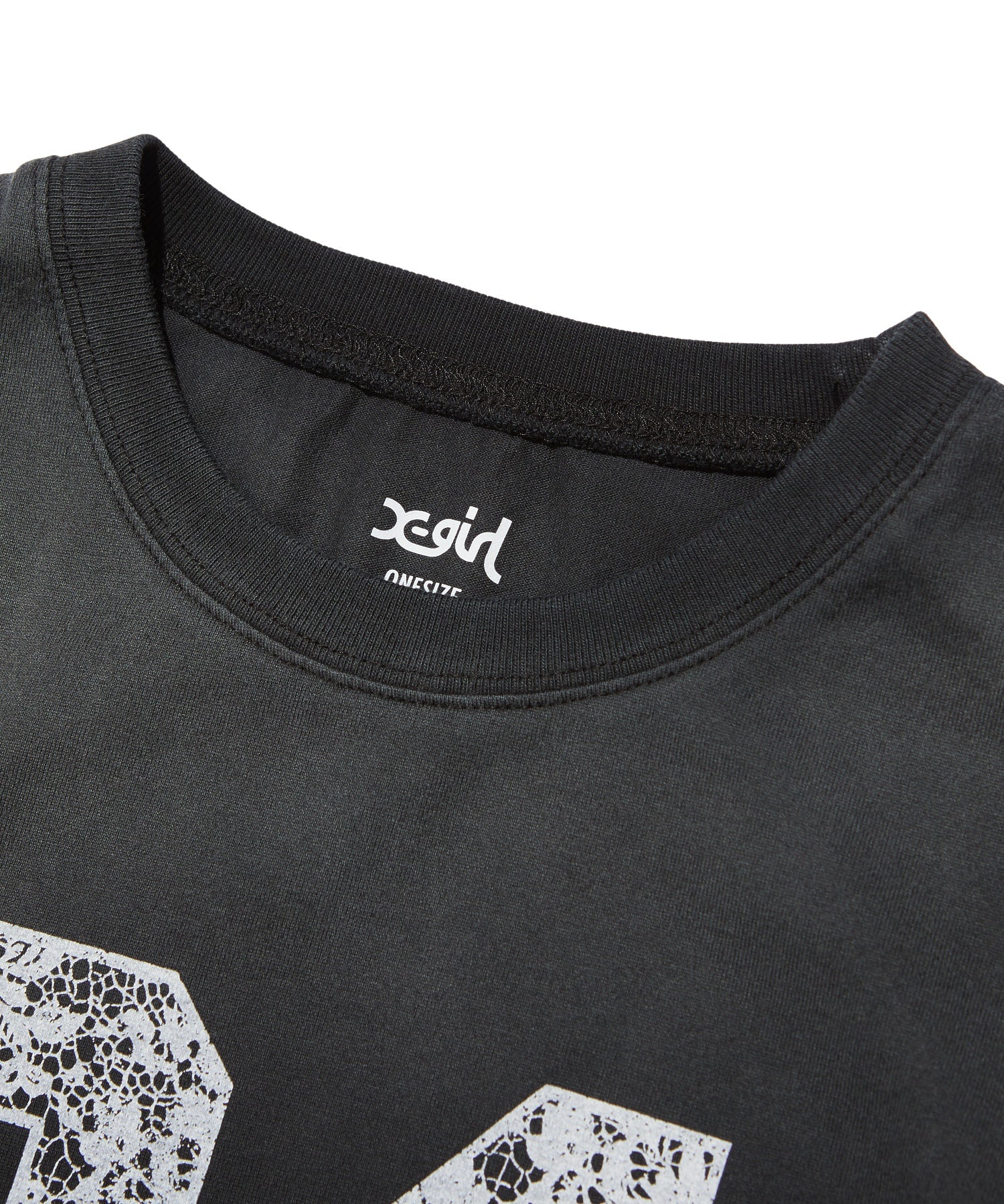 FADED LACE NUMBER S/S BABY TEE