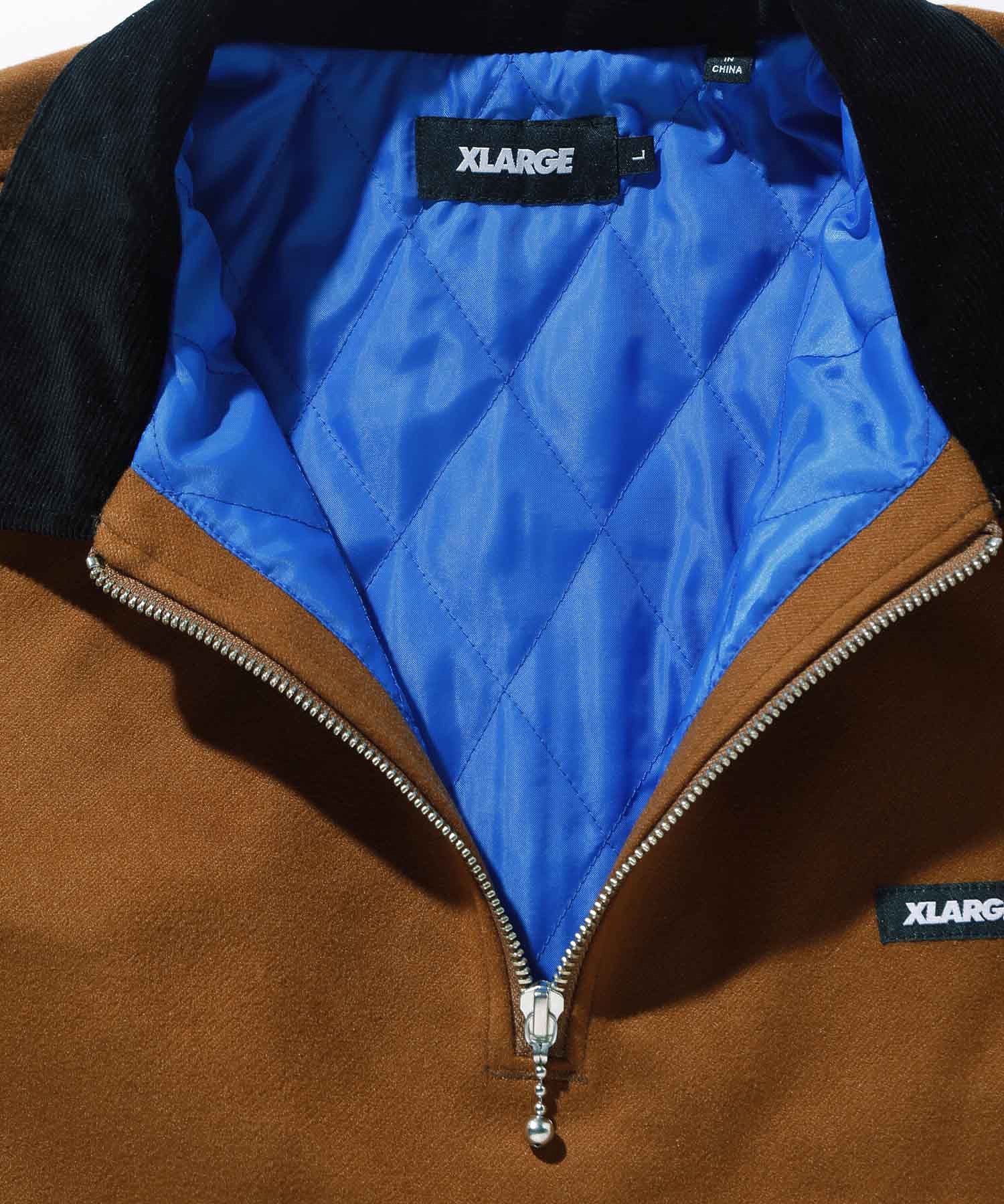 QUILTED HALF-ZIP SHIRT XLARGE