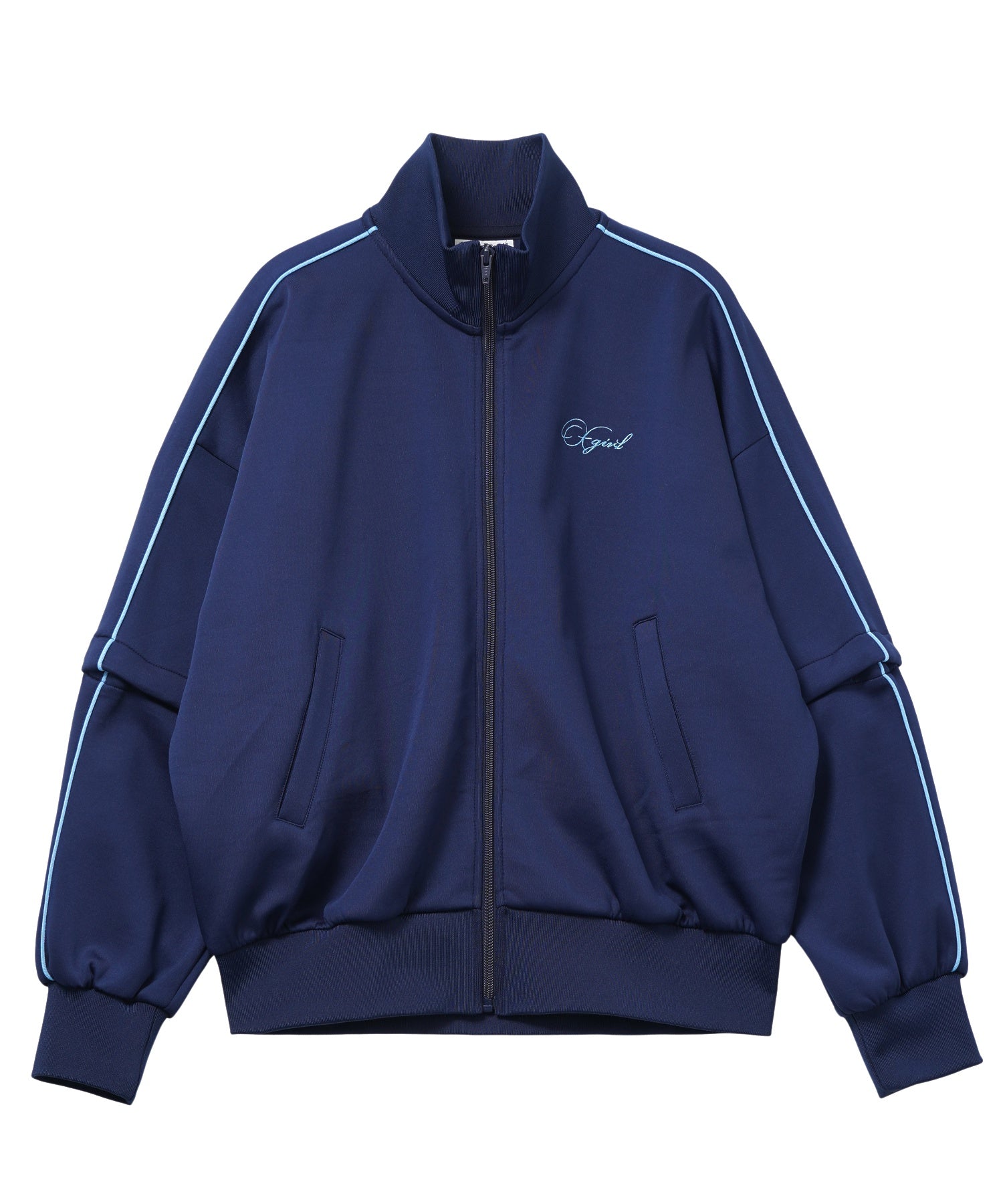 PENCIL SCRIPT LOGO 2WAY TRACK JACKET