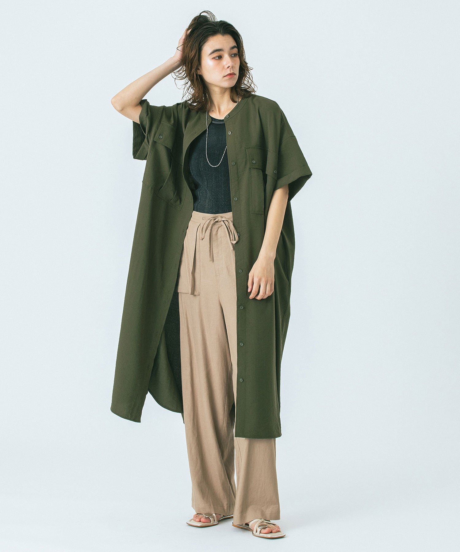 model:172cm 着用サイズ:ONE SIZE