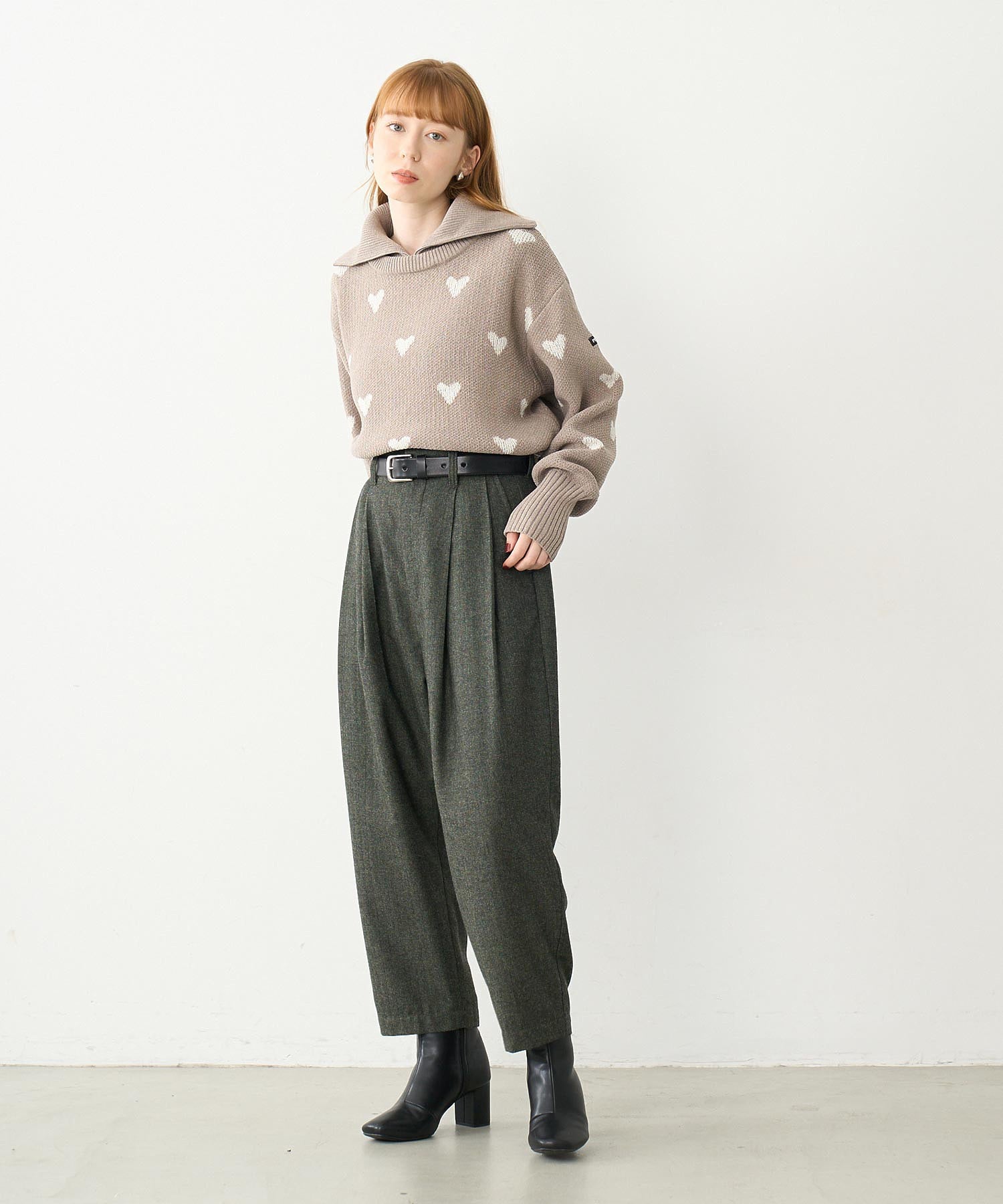 TAPERED CROPPED PANTS