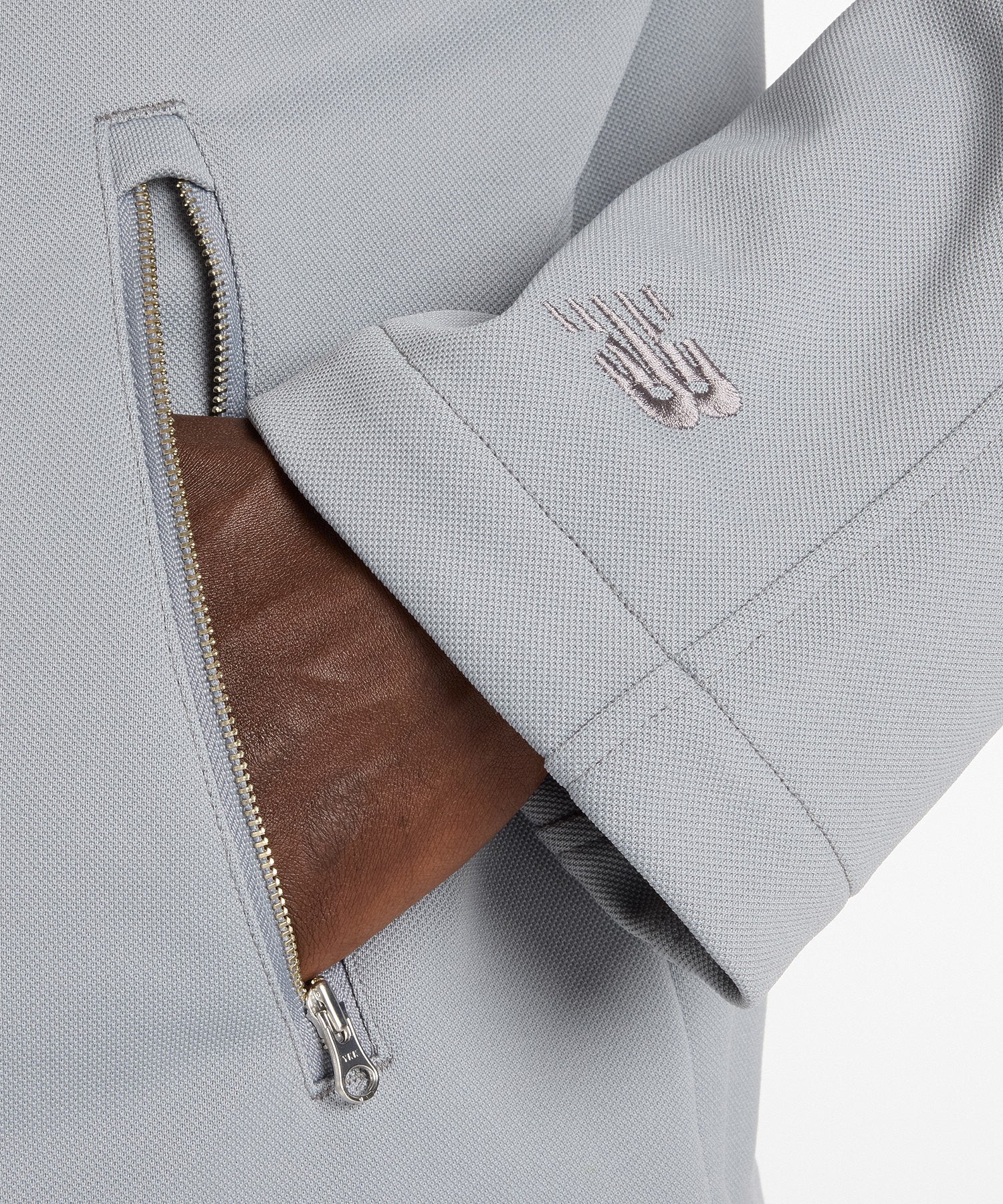 NEW BALANCE/ニューバランス/NB Grey vintage track jacket MJ61P8K3