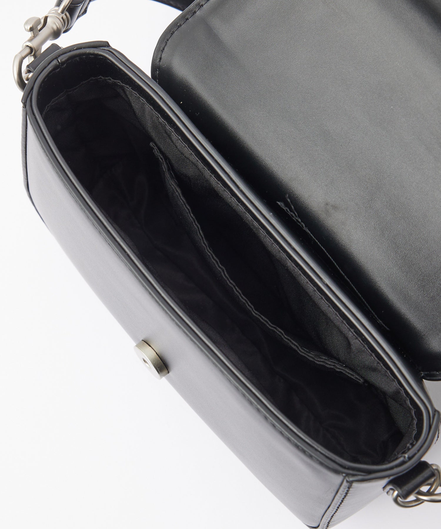 XG EMBLEM BUCKLE 2WAY FAUX LEATHER BAG
