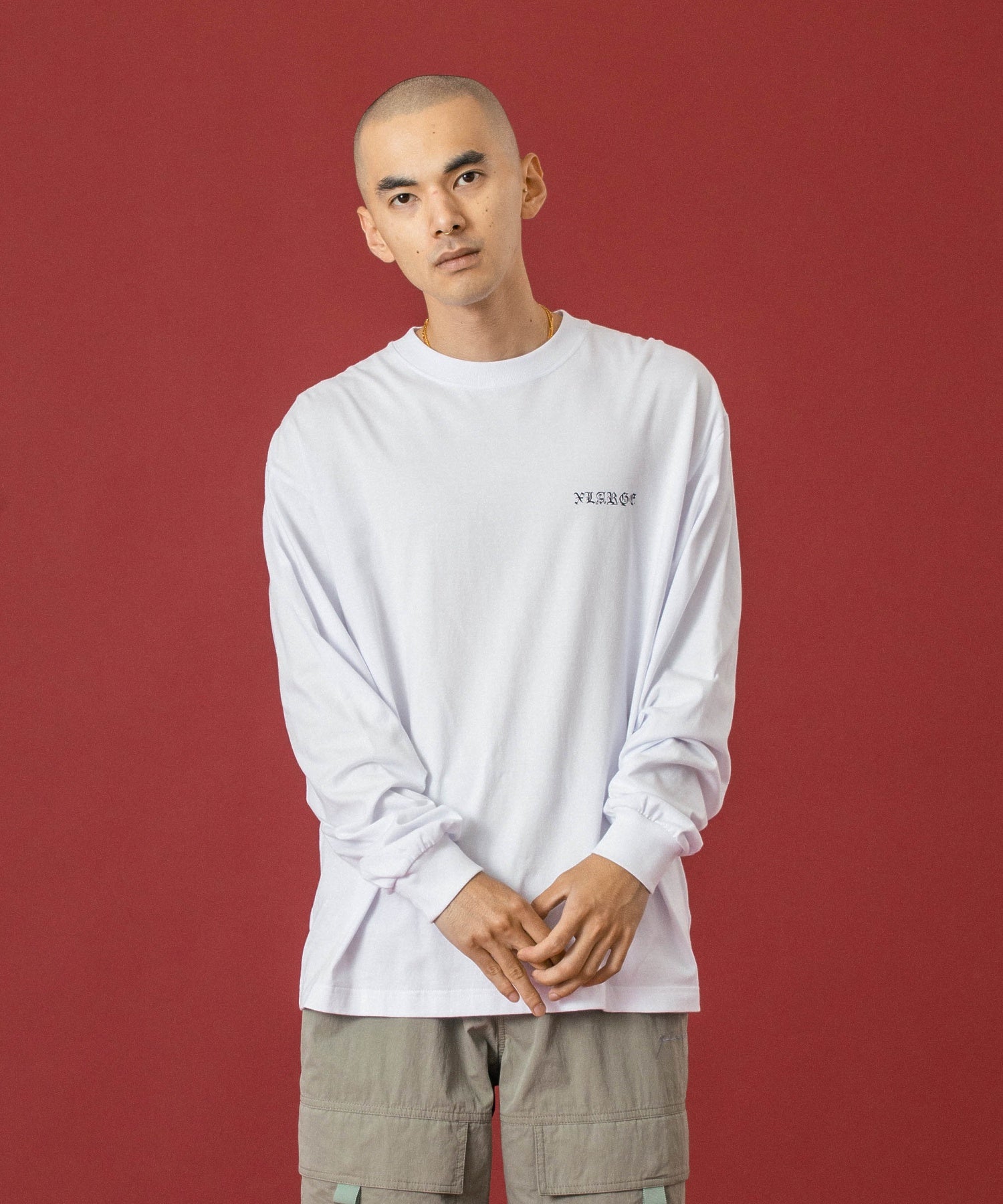 MODEL 身長172cm / 着用サイズ：Lサイズ