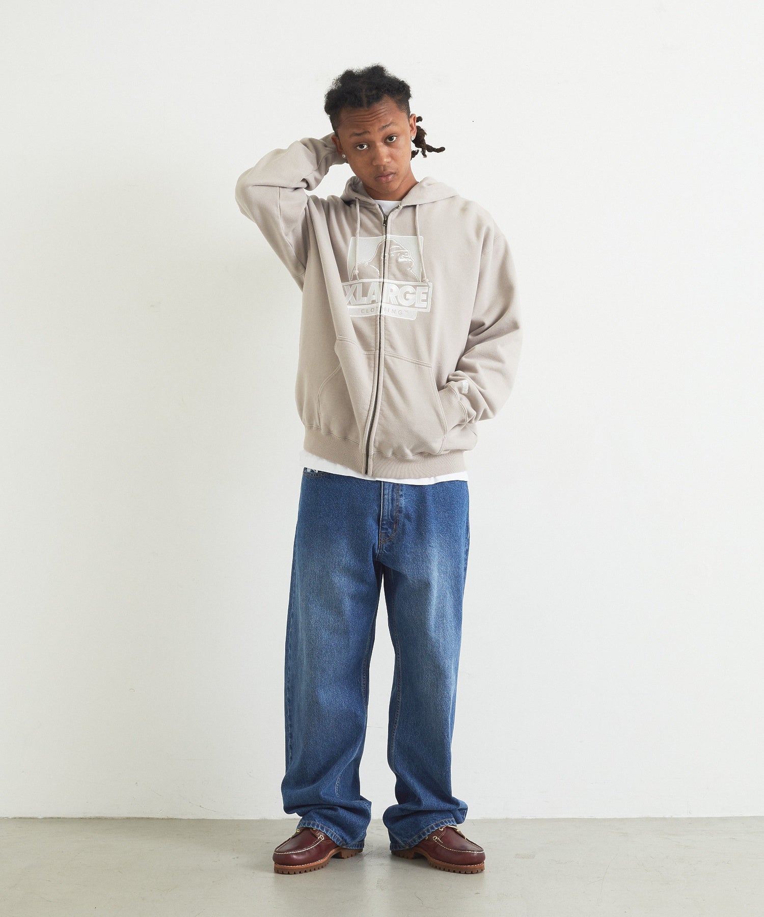 OG ZIP HOODED SWEATSHIRT