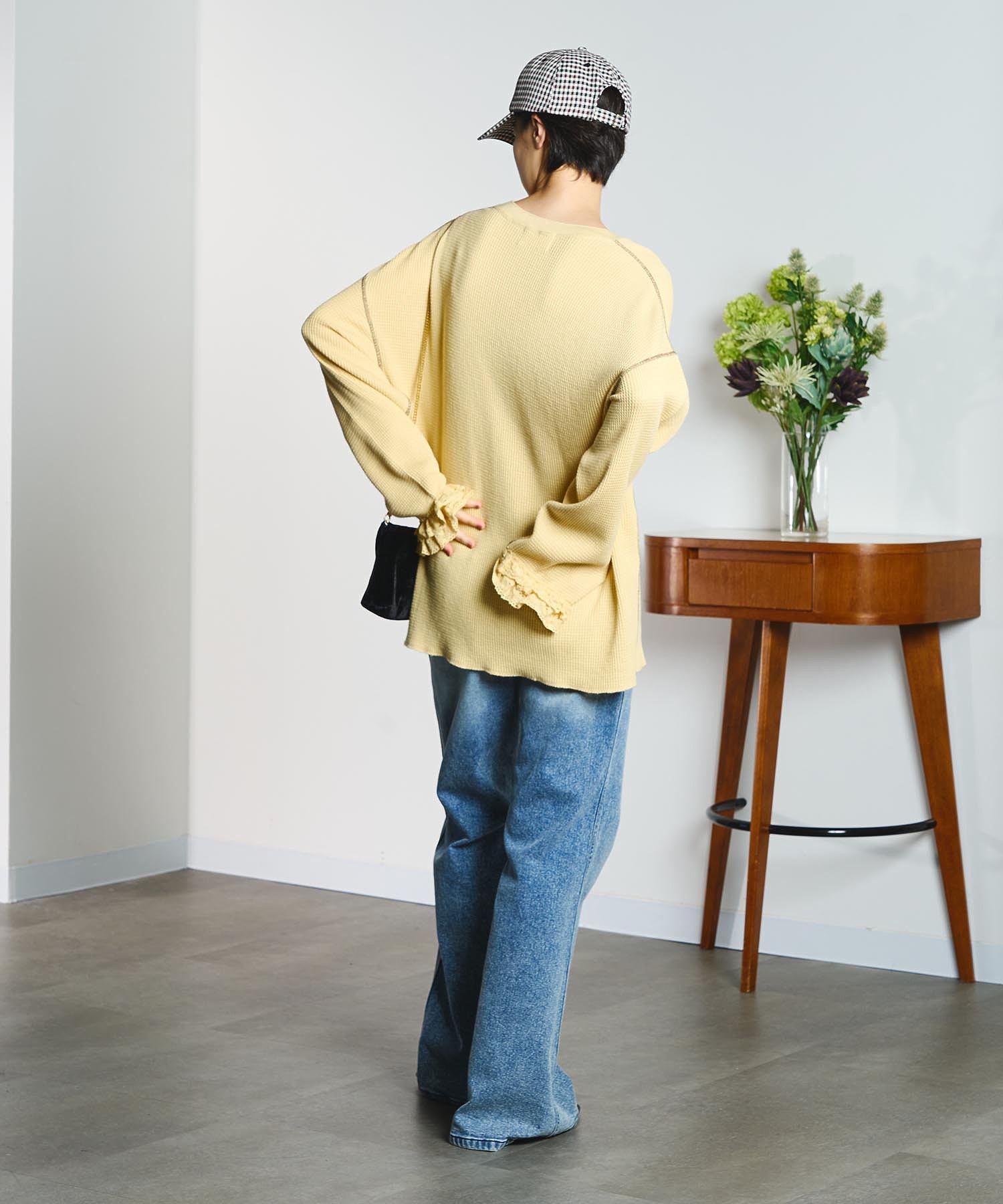 model:166cm 着用サイズ:M