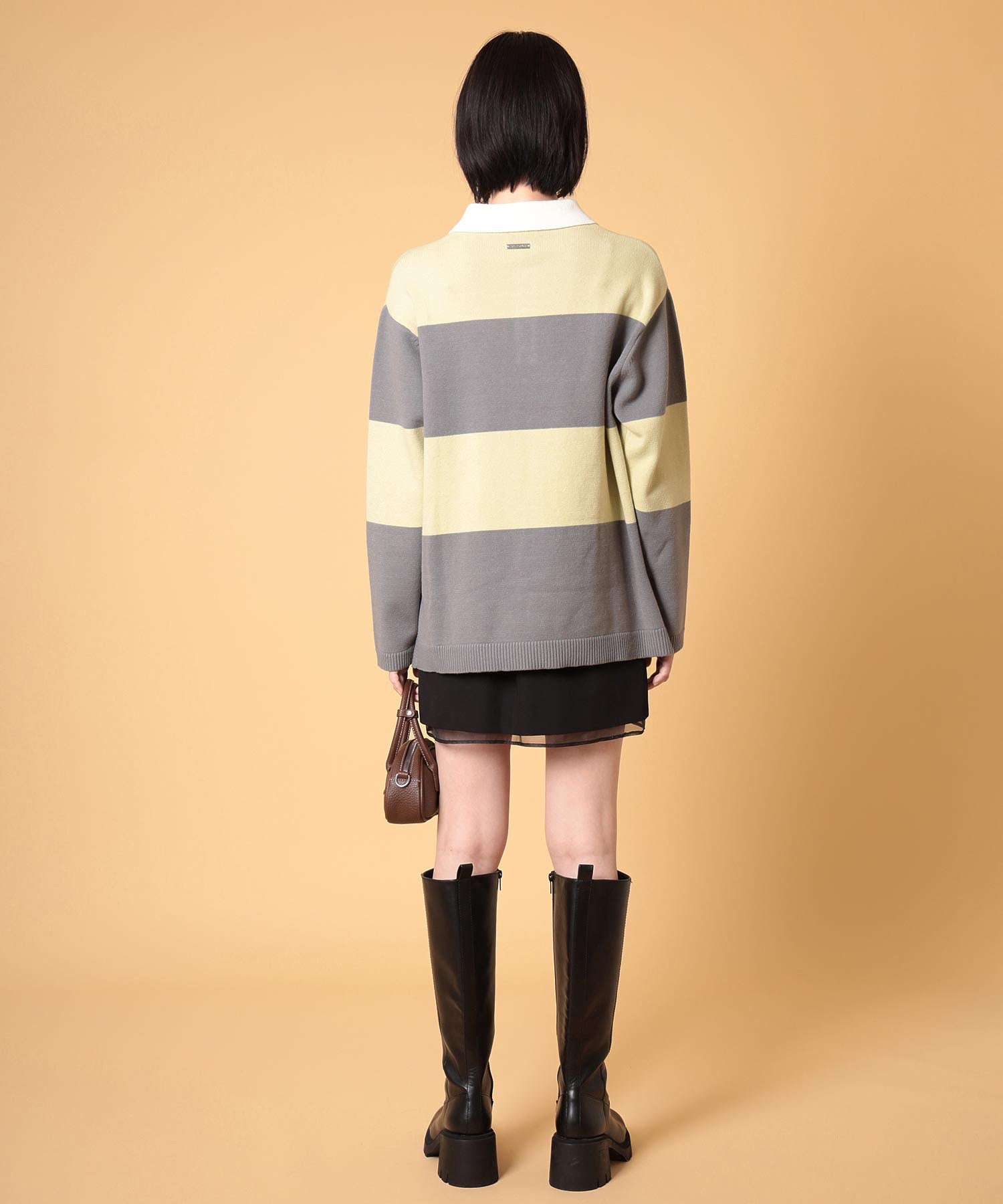 ラガーニットプルオーバー