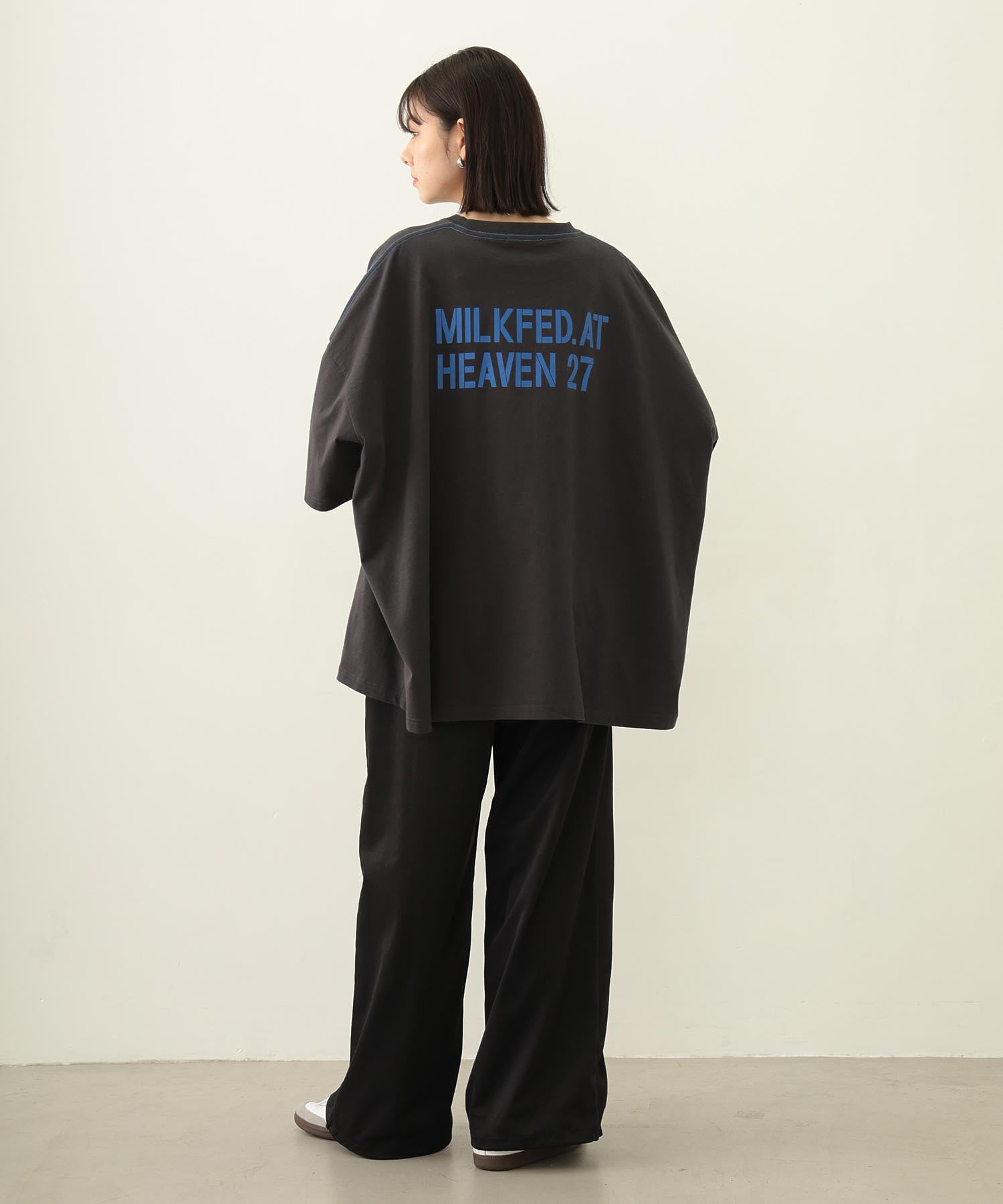MILKFED. AT HEAVEN27 SUPER BIG S/S TOP