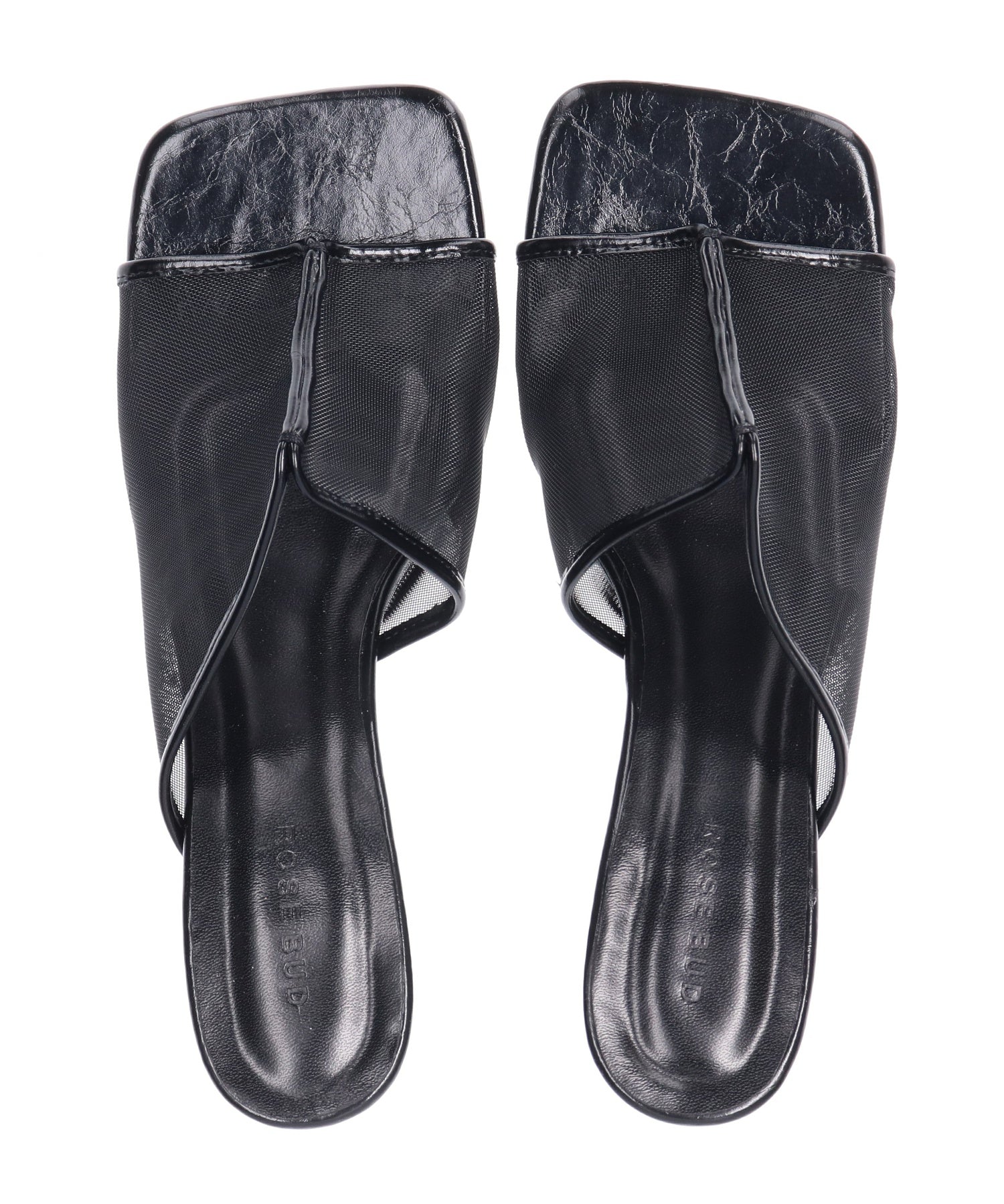 WEDGE TULLE SANDAL