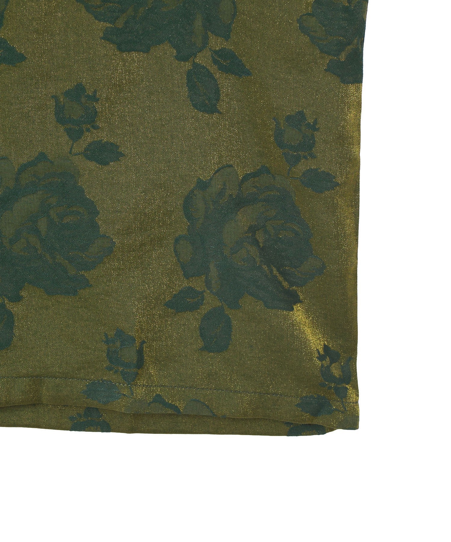 NEEDLES/COWBOY FRENCH SLEEVE BLOUSE - ROSE JACQUARD