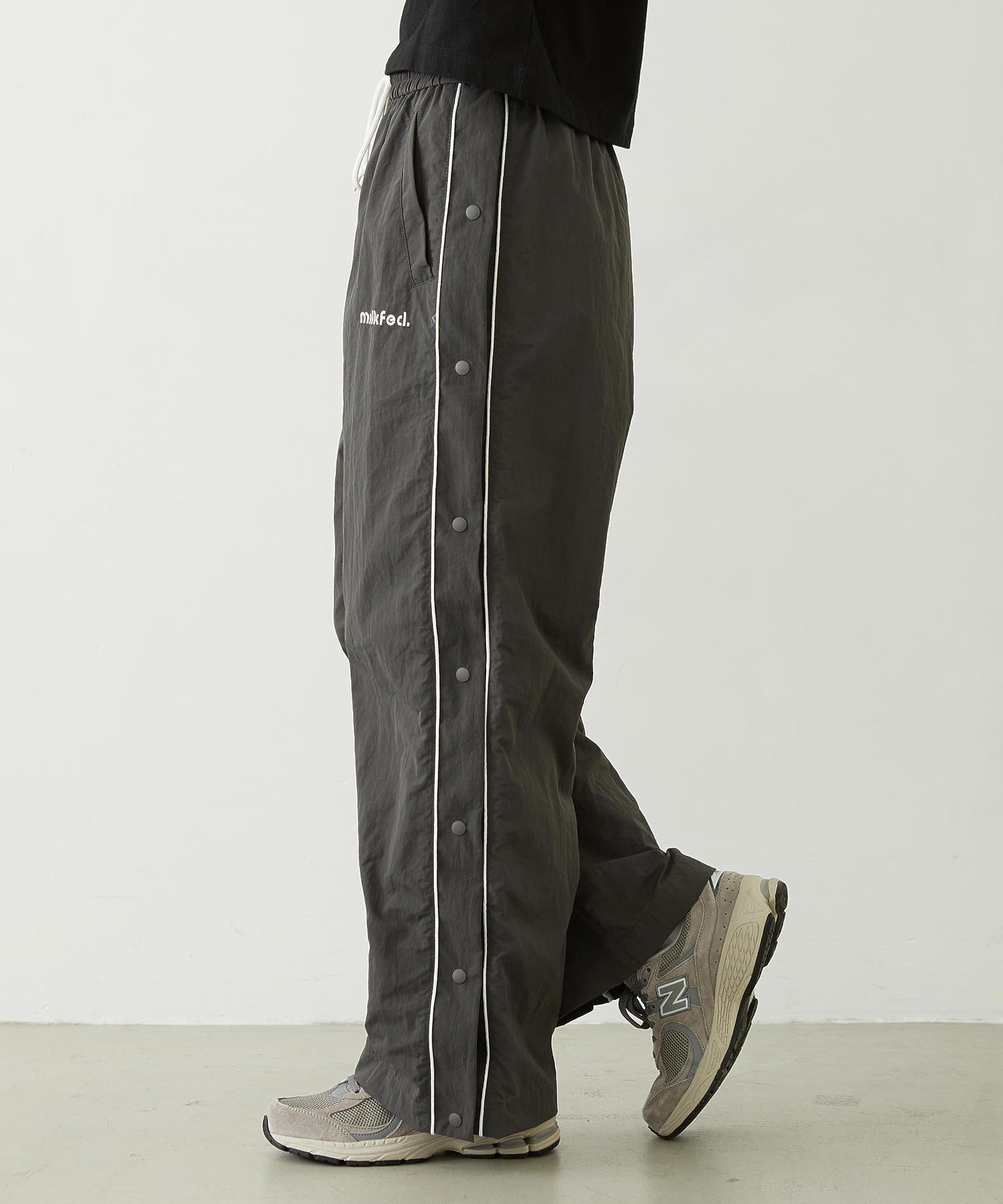 CUTOUT LOGO TRACK PANTS