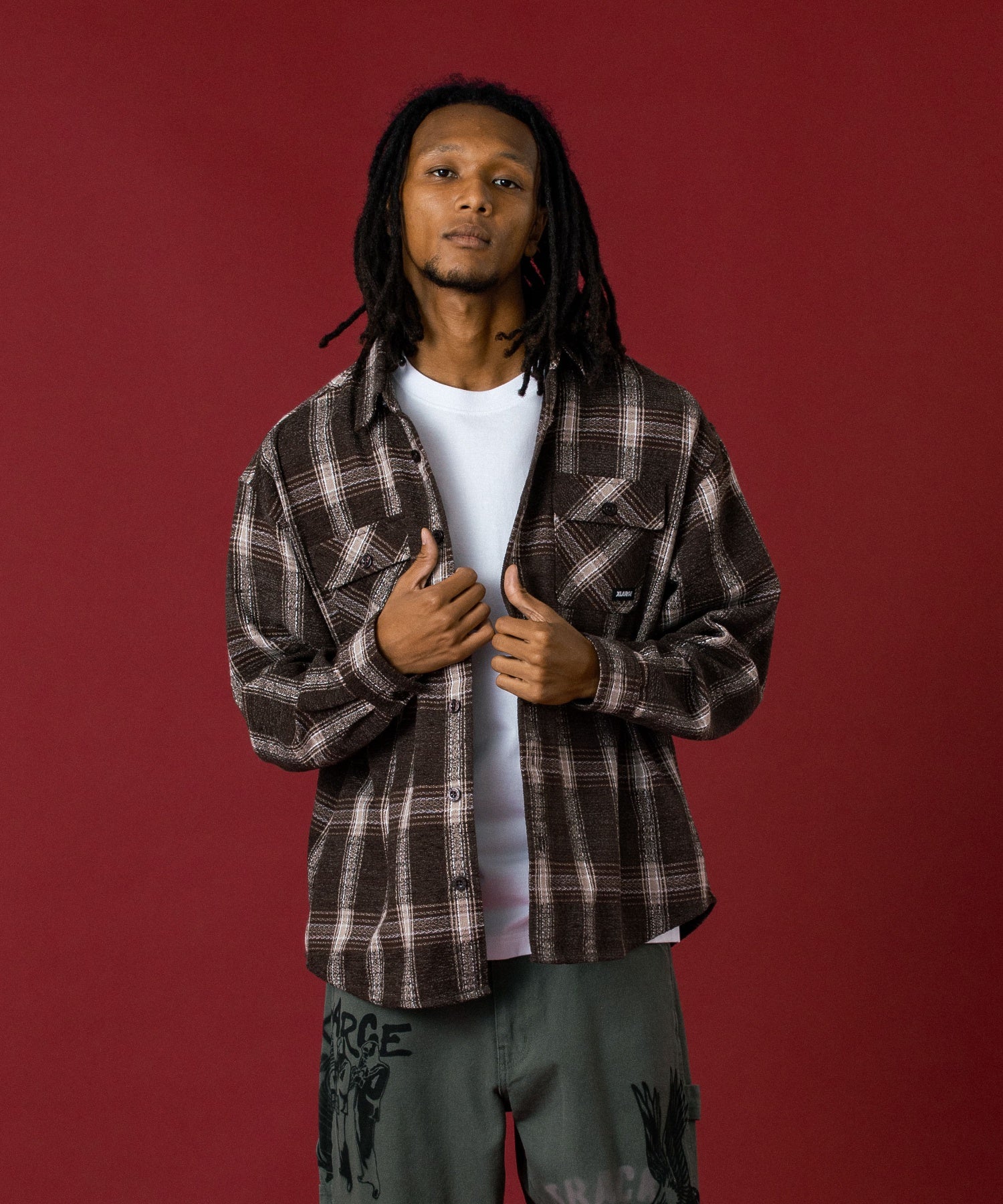 MODEL 身長185cm / 着用サイズ：Lサイズ