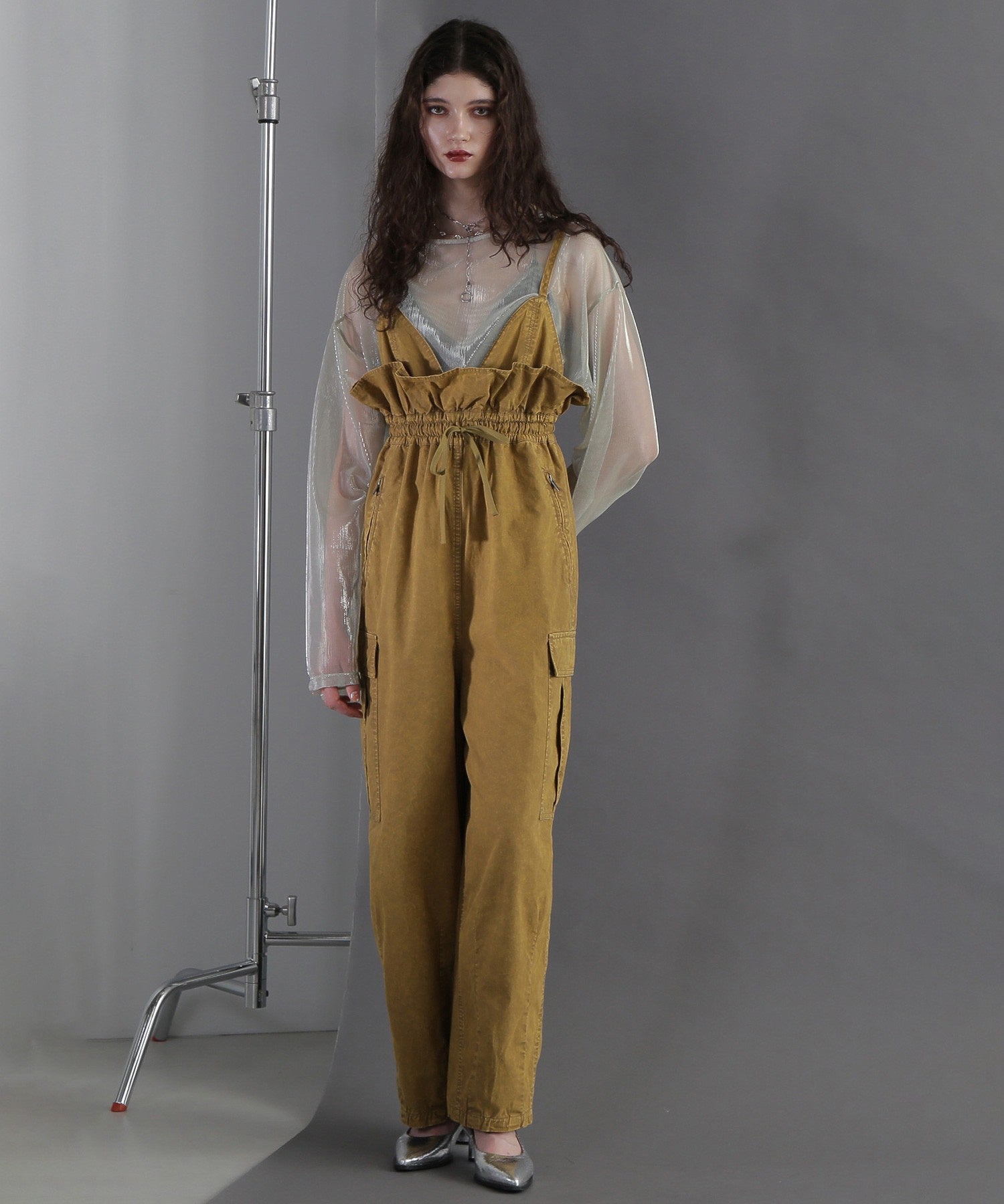 キャミソールコンビネゾン