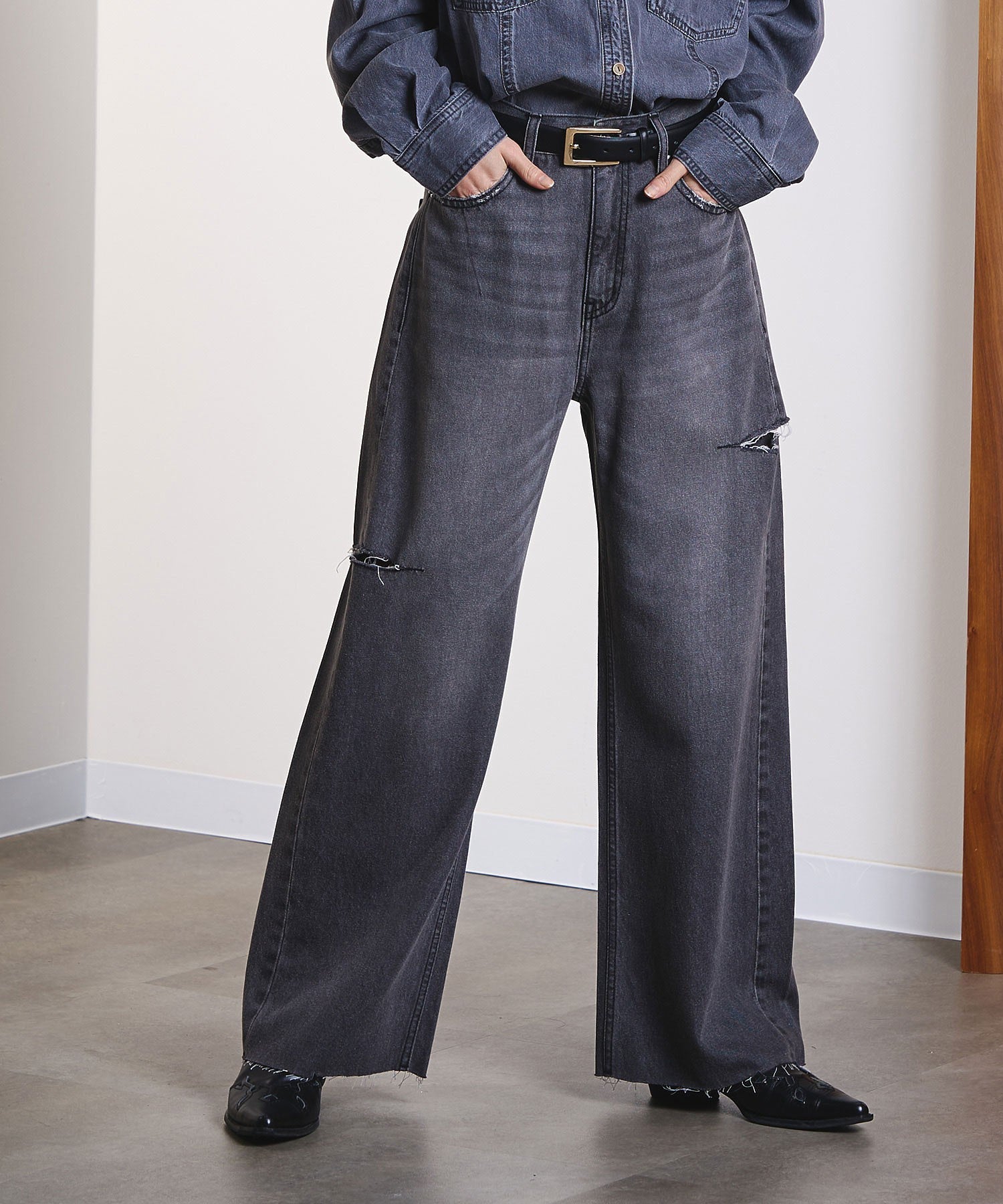 model:161cm 着用サイズ:S