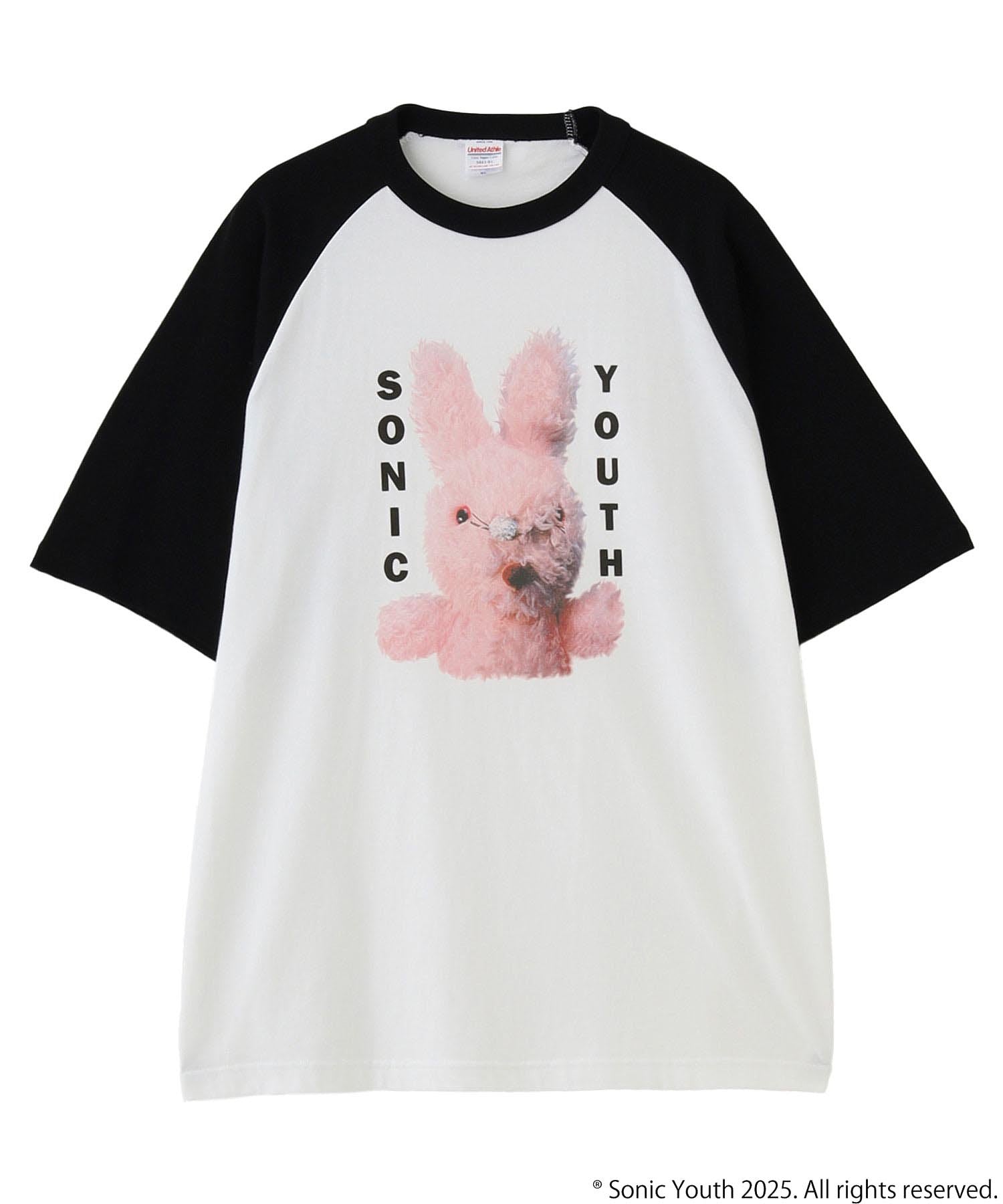 CREOLME/SONIC YOUTH RAGLAN TEE