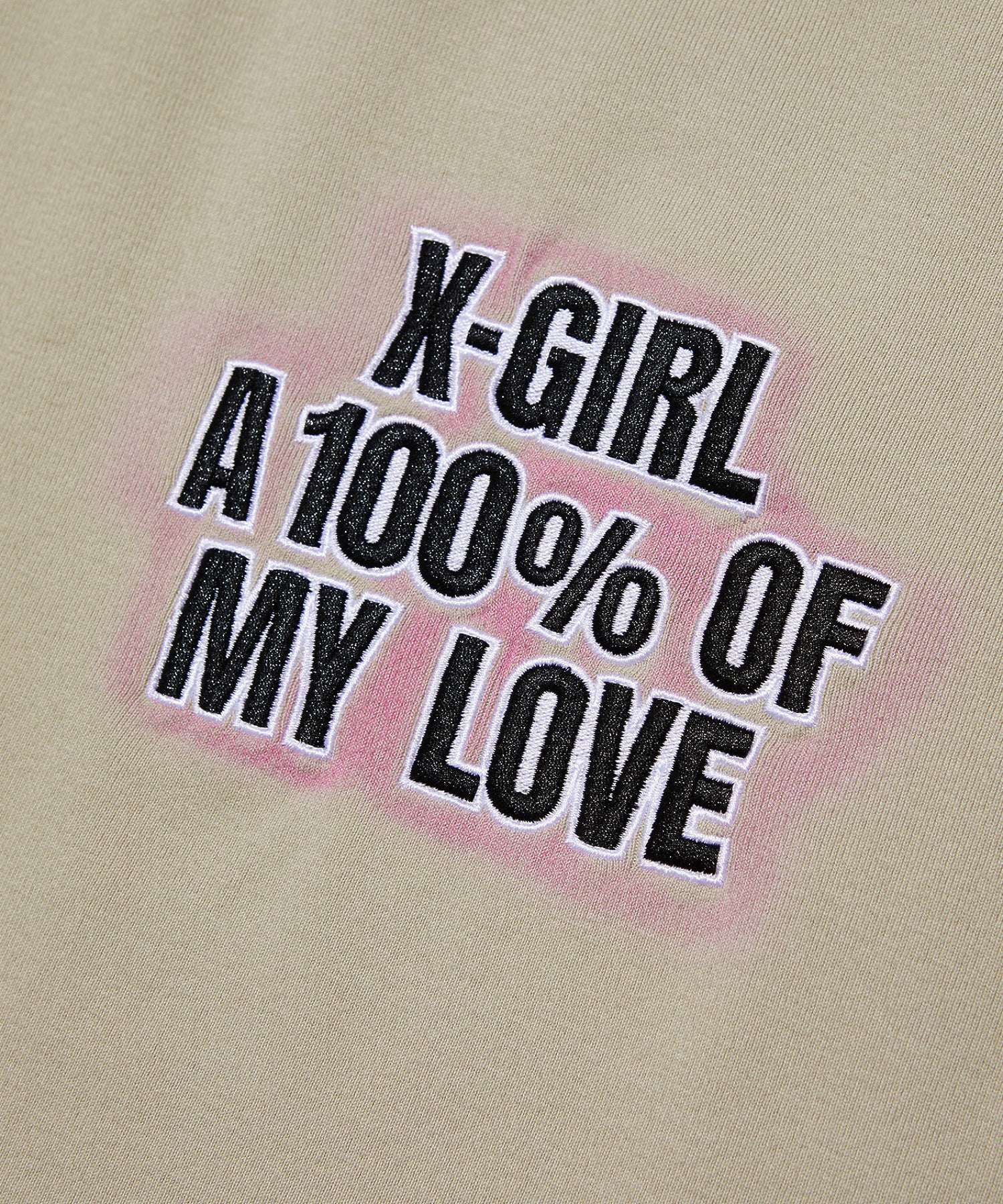 SPRAY AND EMBROIDERY LOGO RAGLAN S/S BABY TEE