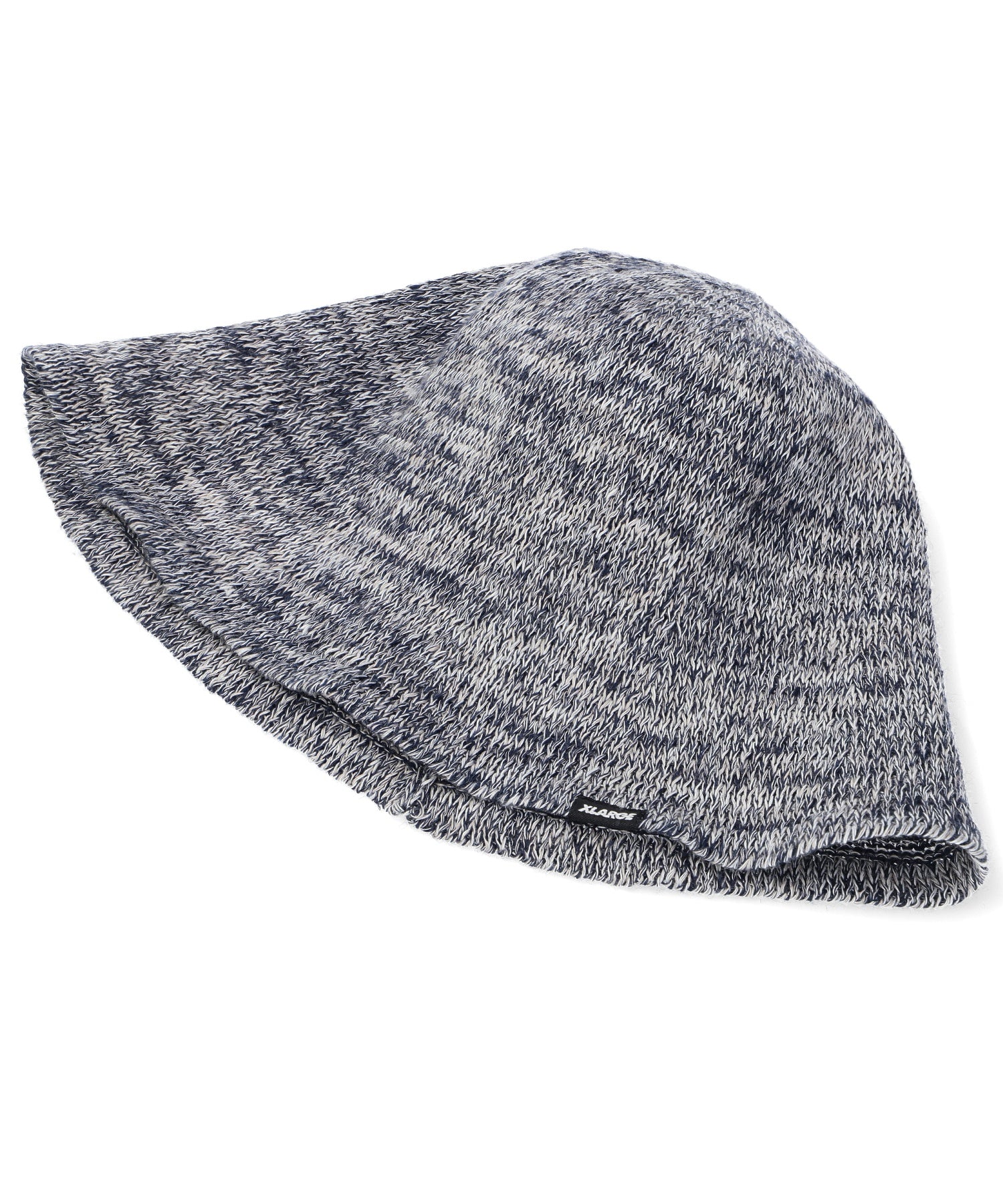 MELANGE KNIT BUCKET HAT