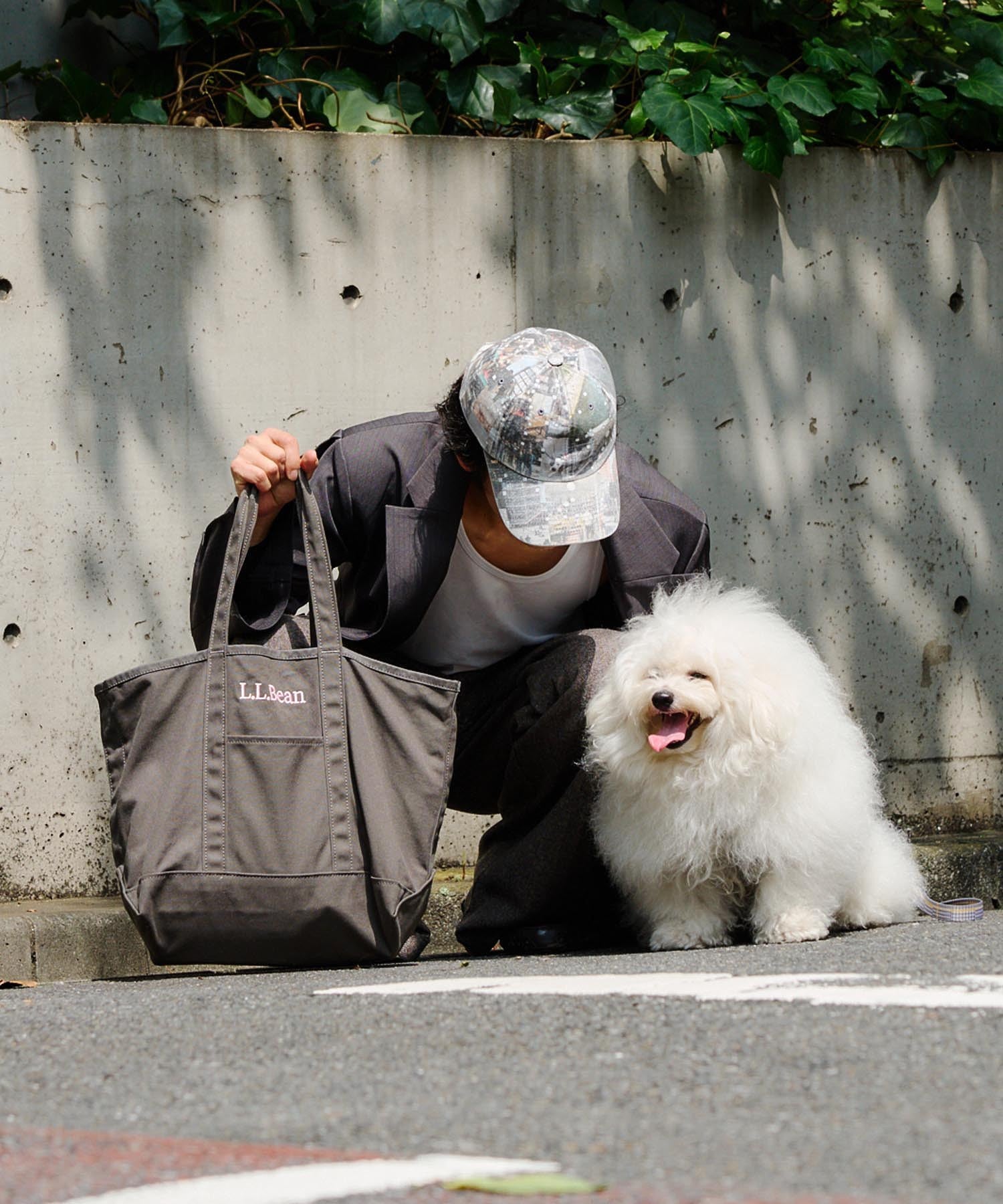 【ROSE BUD別注】L.L. Bean/GROCERY TOTE BAG
