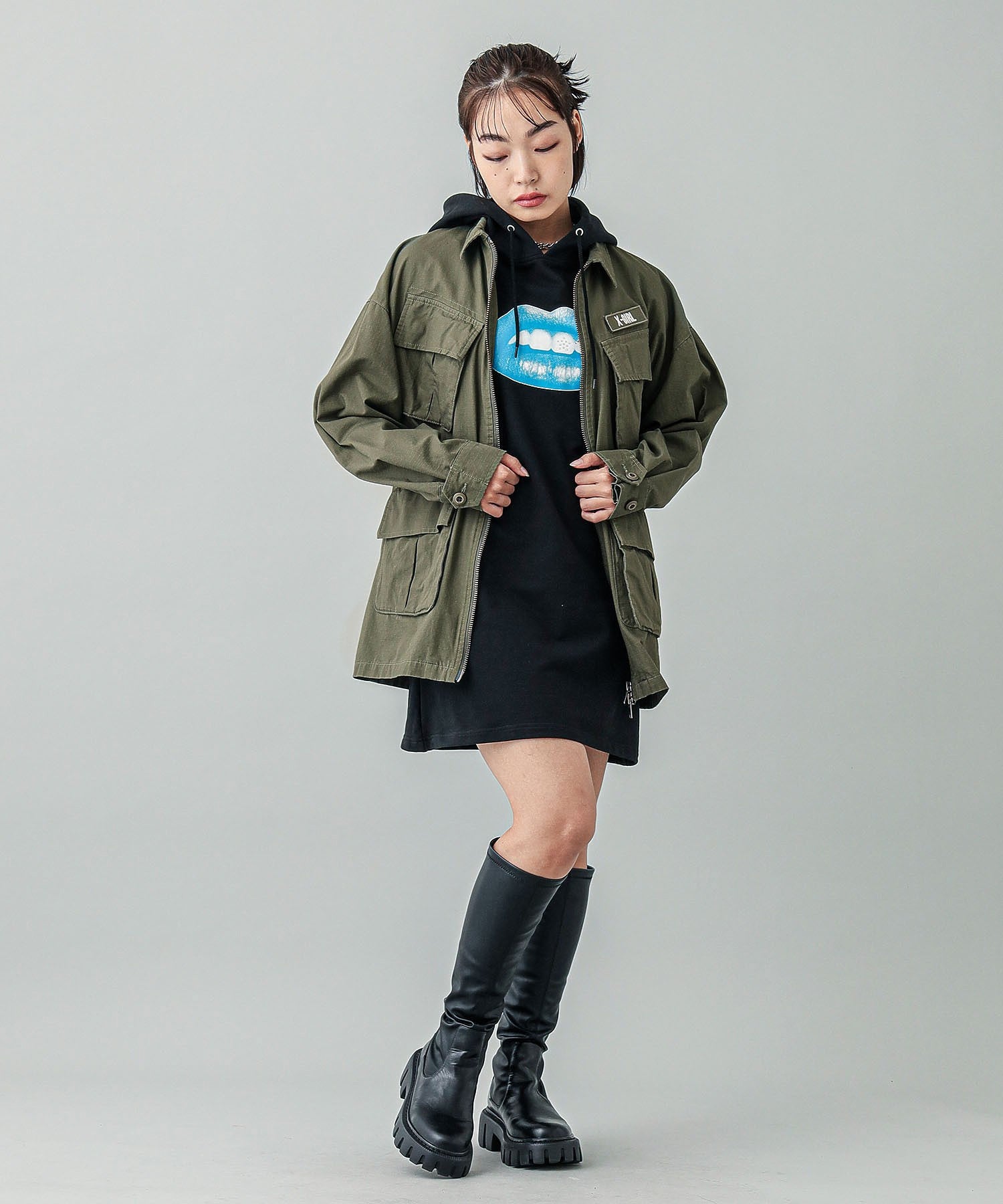 MILITARY SHIRT X-girl